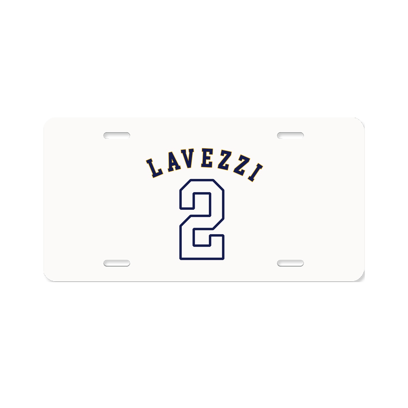 License Plate — Shirsey Arch in Classic
