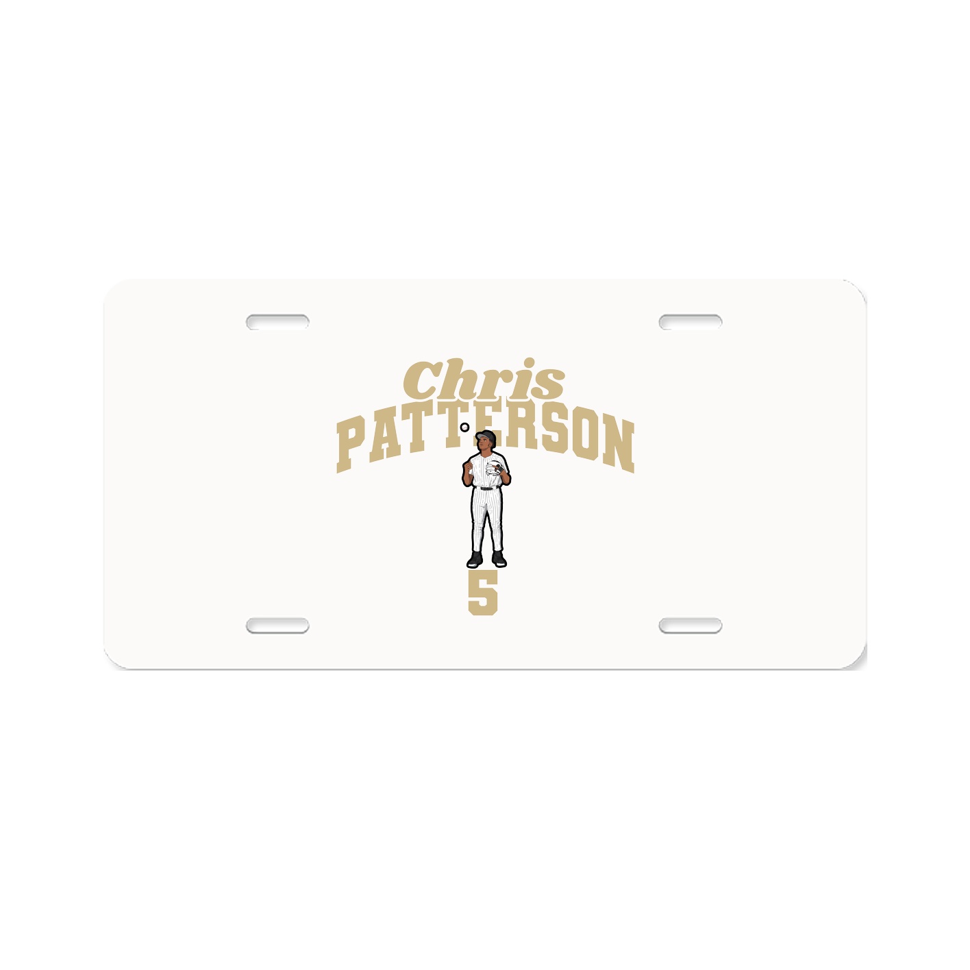 License Plate — Signature Arch in Classic