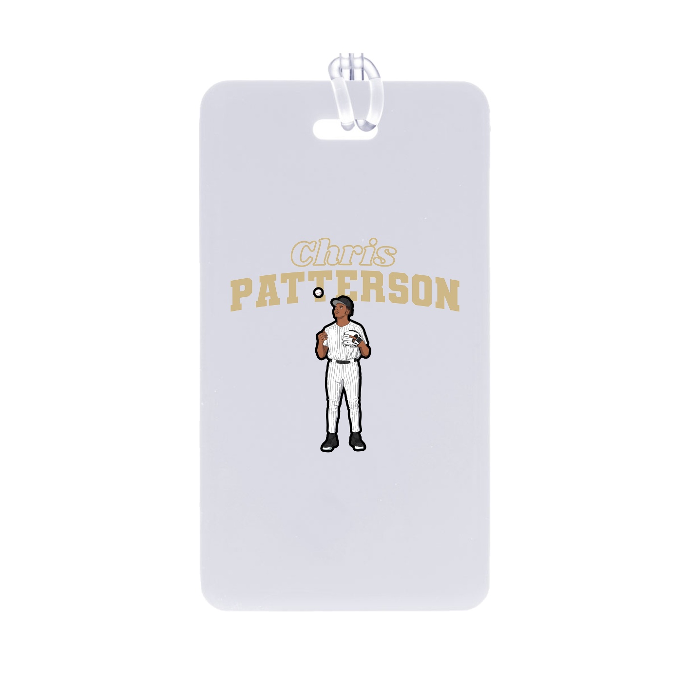 Bag Tag — Name Arch in Classic