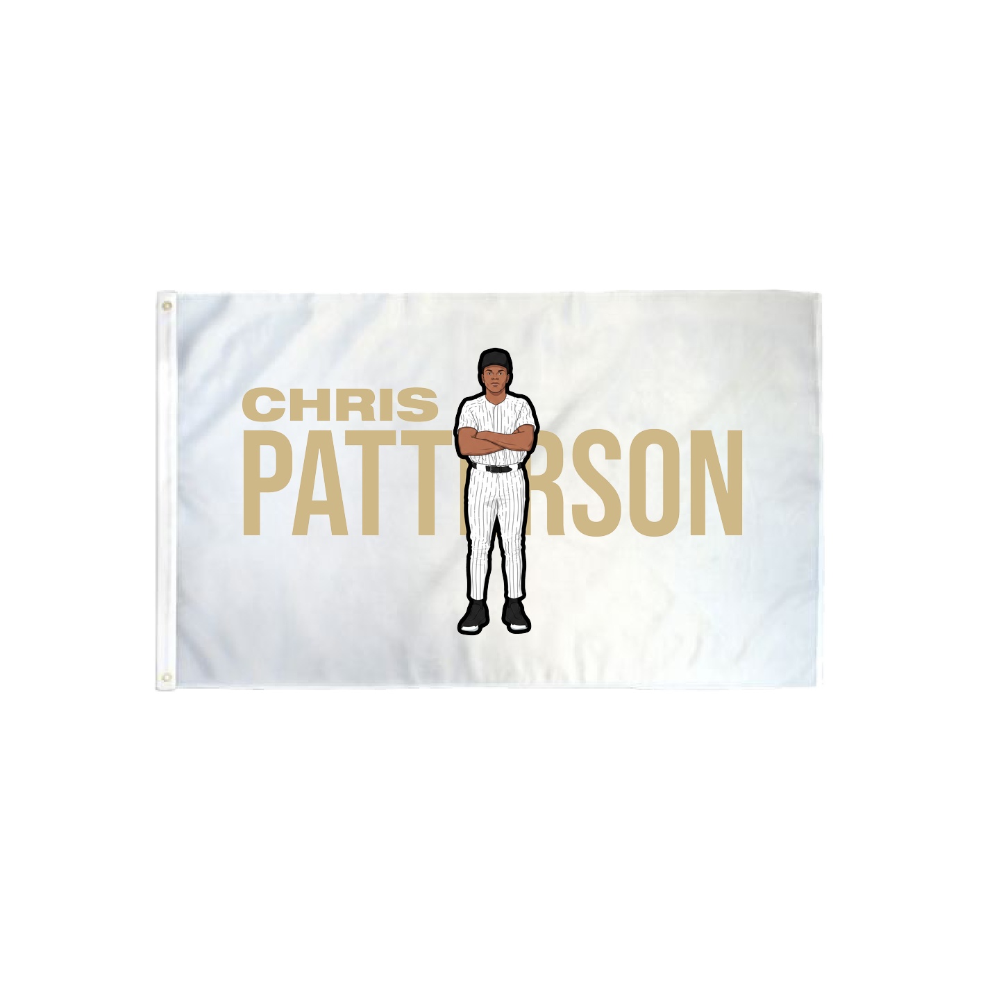 3x5 Flag — Player Name in Classic