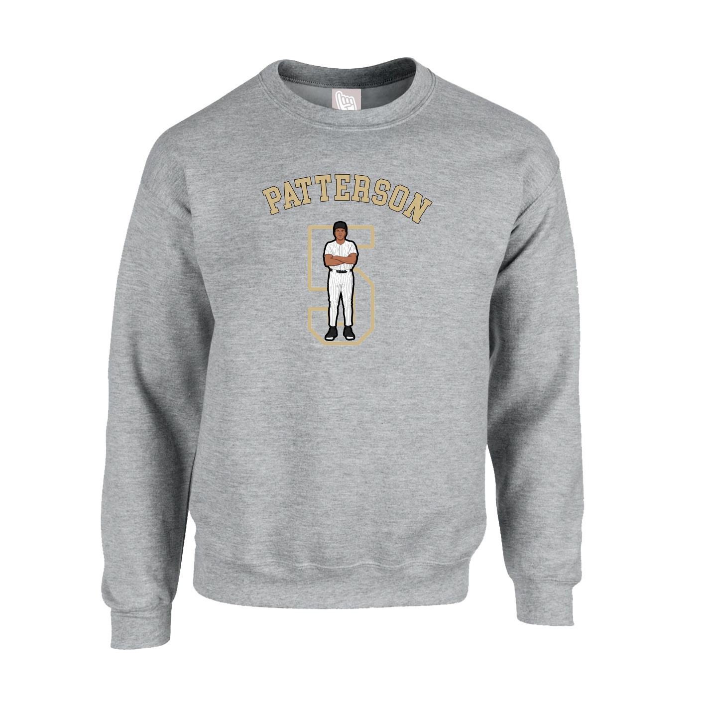 Fleece Crew — Shirsey Arch in Grey