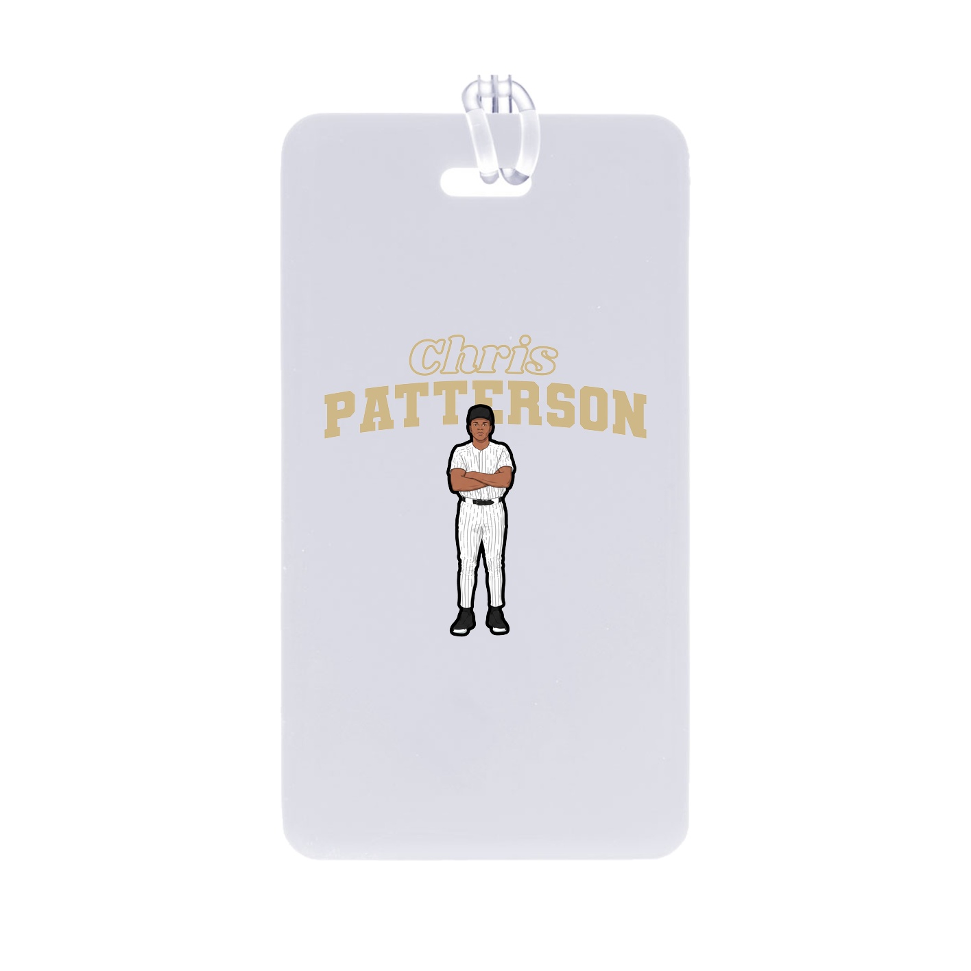 Bag Tag — Name Arch in Classic