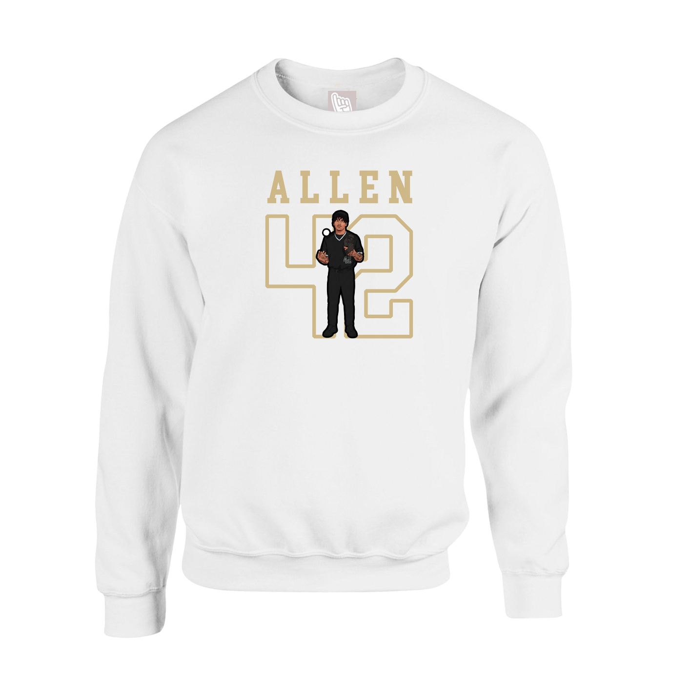 Fleece Crew — Shirsey in White