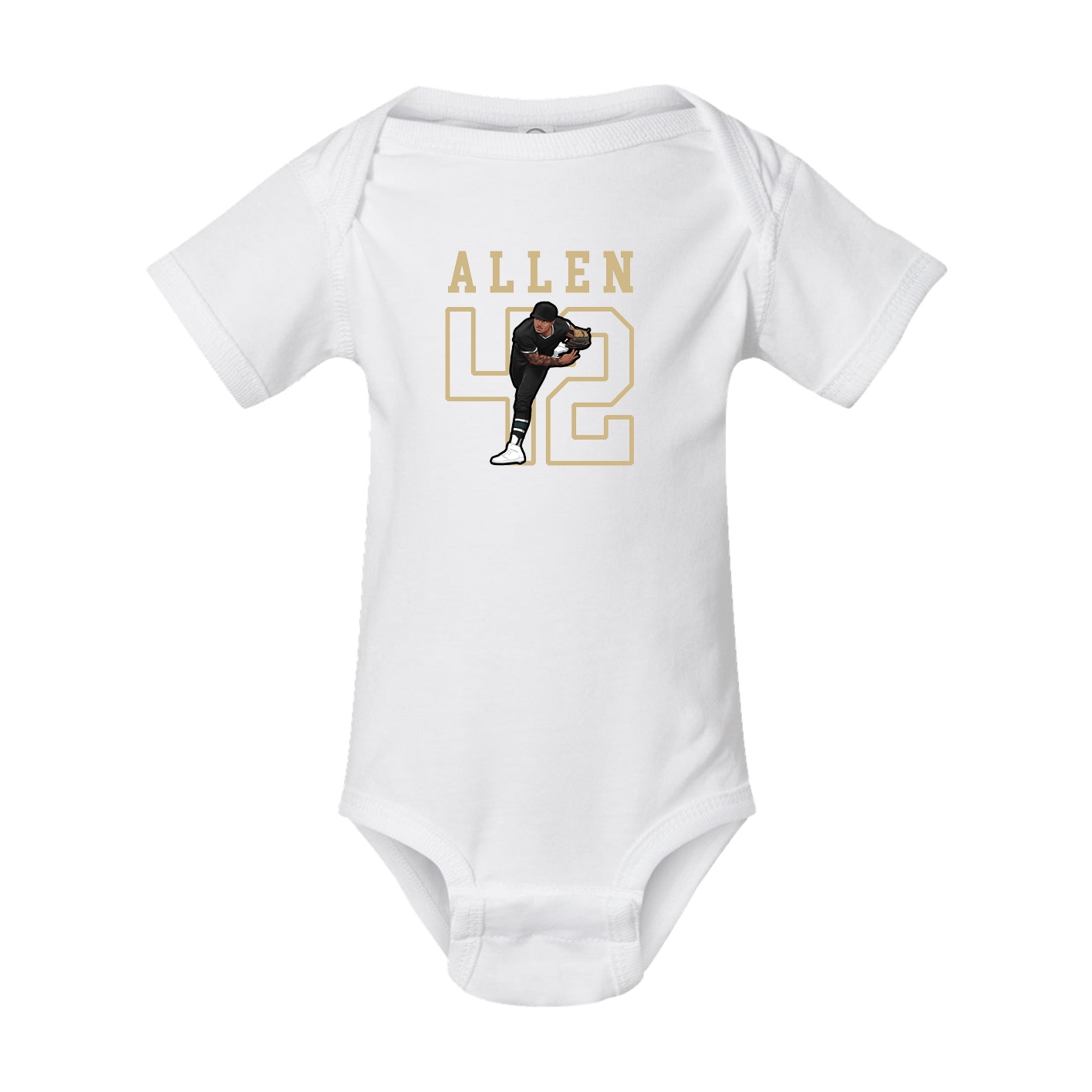 Baby Onesie — Shirsey in White