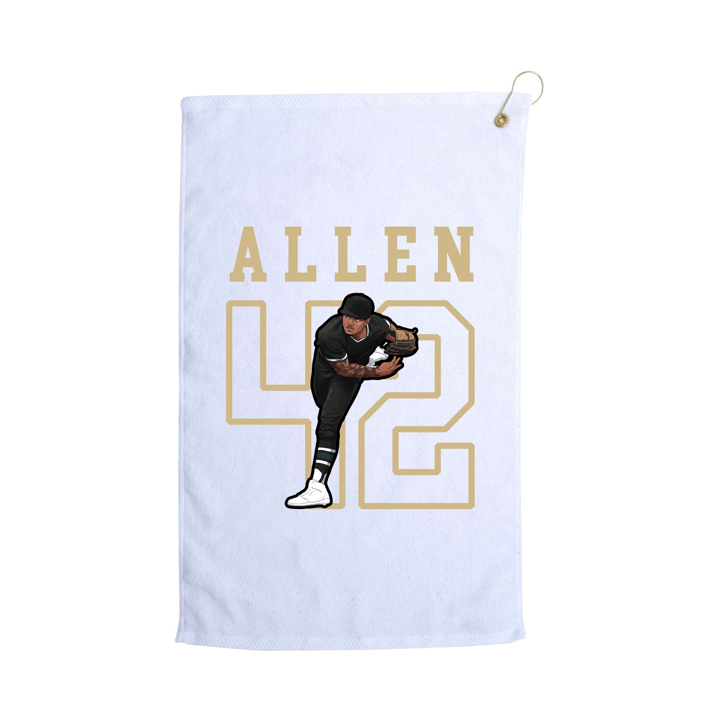 Golf Towel — Shirsey in White