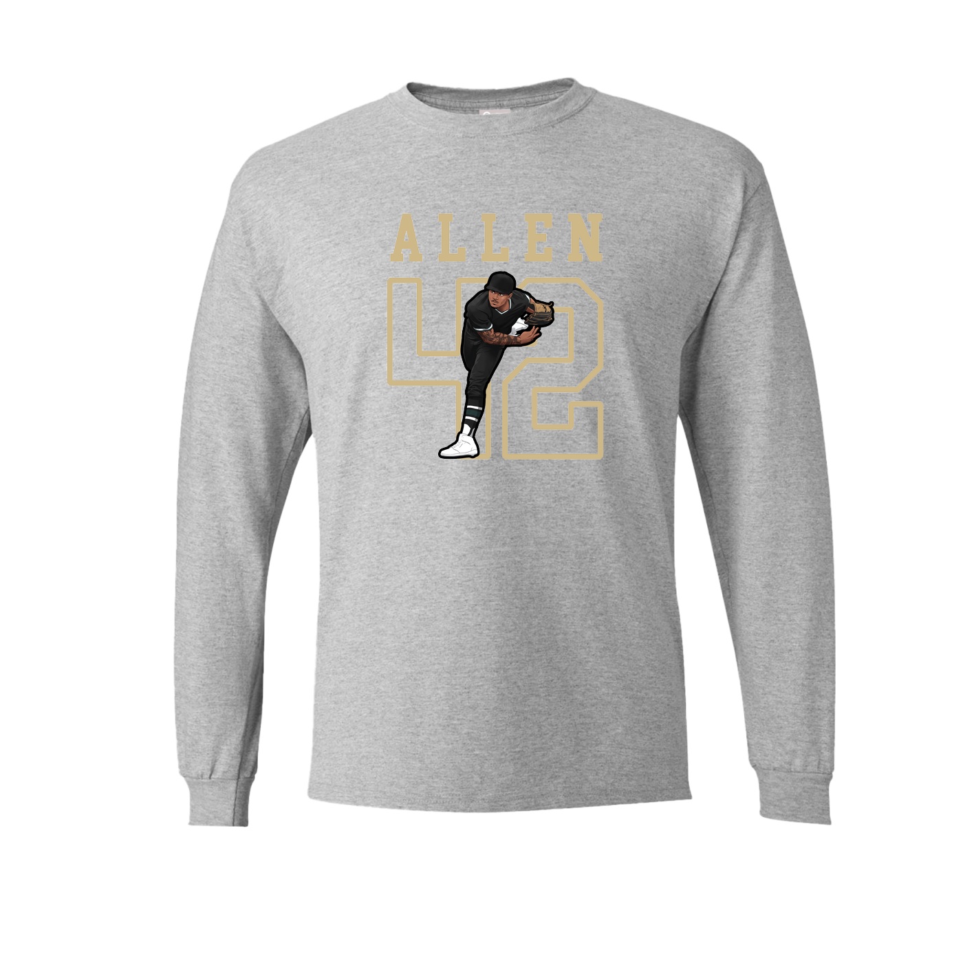 Long Sleeve Tee — Shirsey in Grey
