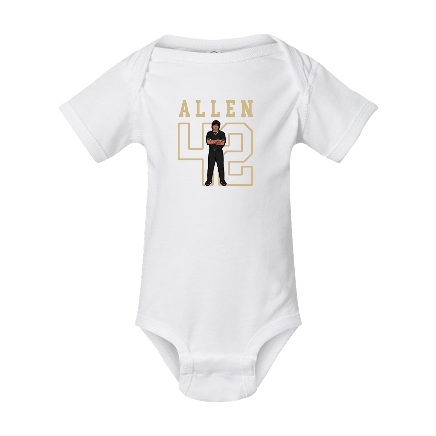 Baby Onesie — Shirsey in White