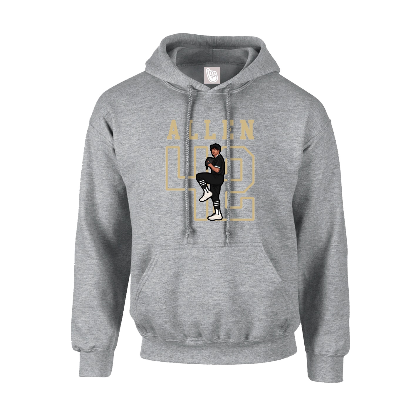 Hoodie — Shirsey in Grey