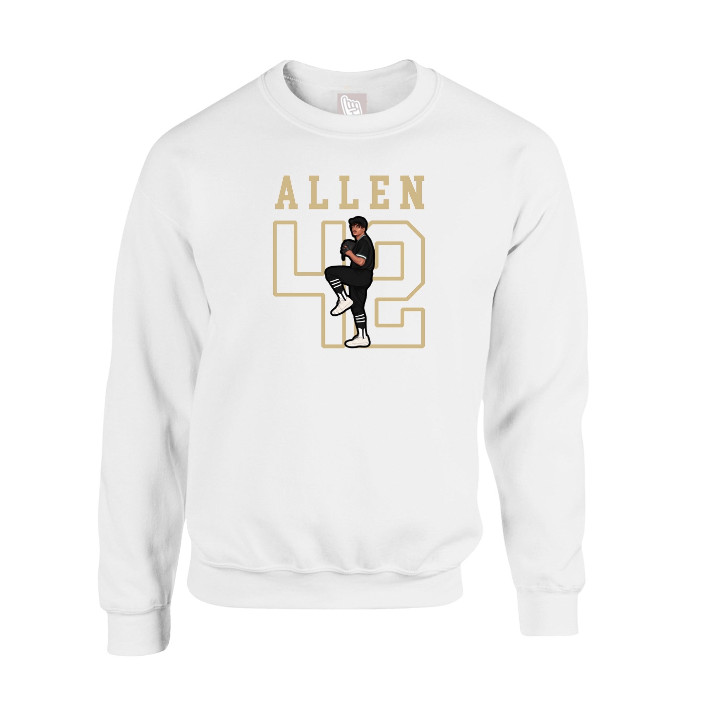 Fleece Crew — Shirsey in White