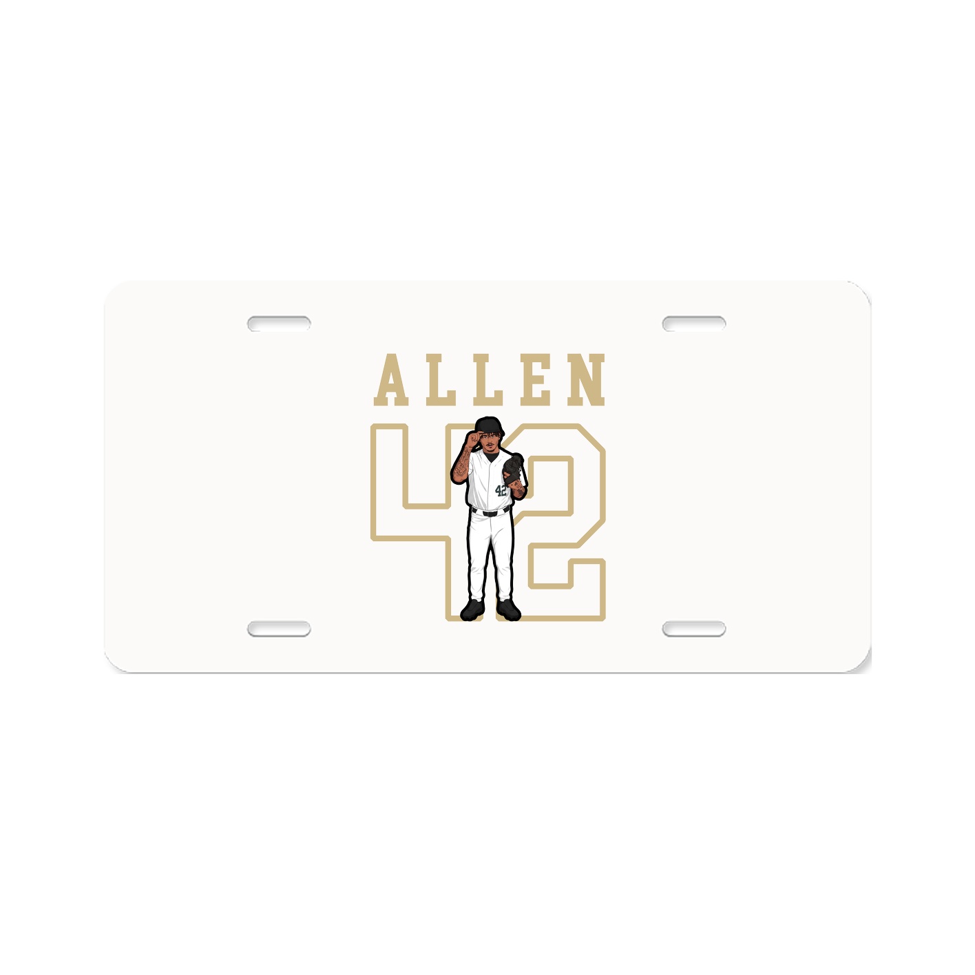 License Plate — Shirsey in Classic