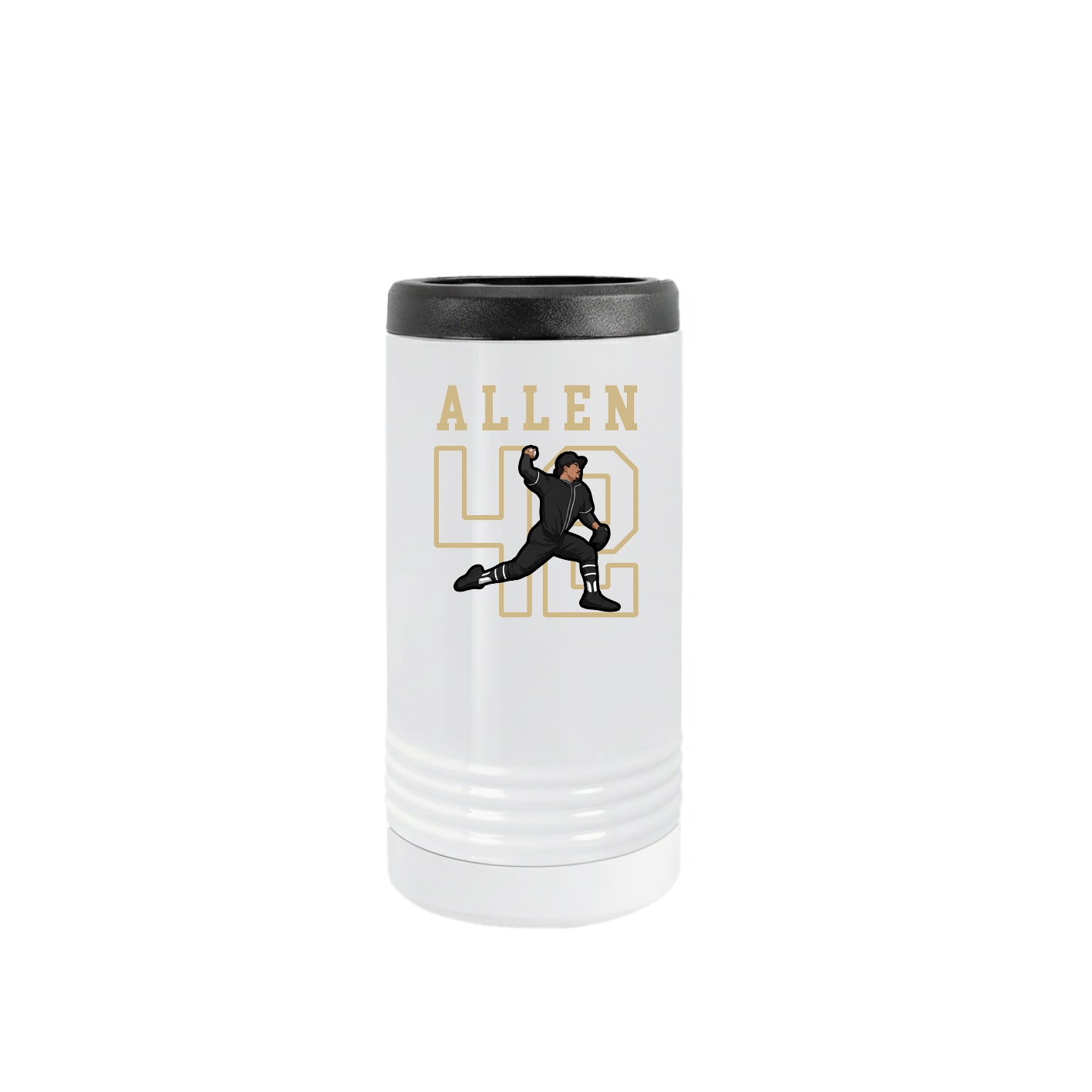 Slim Beverage Holder — Shirsey in White