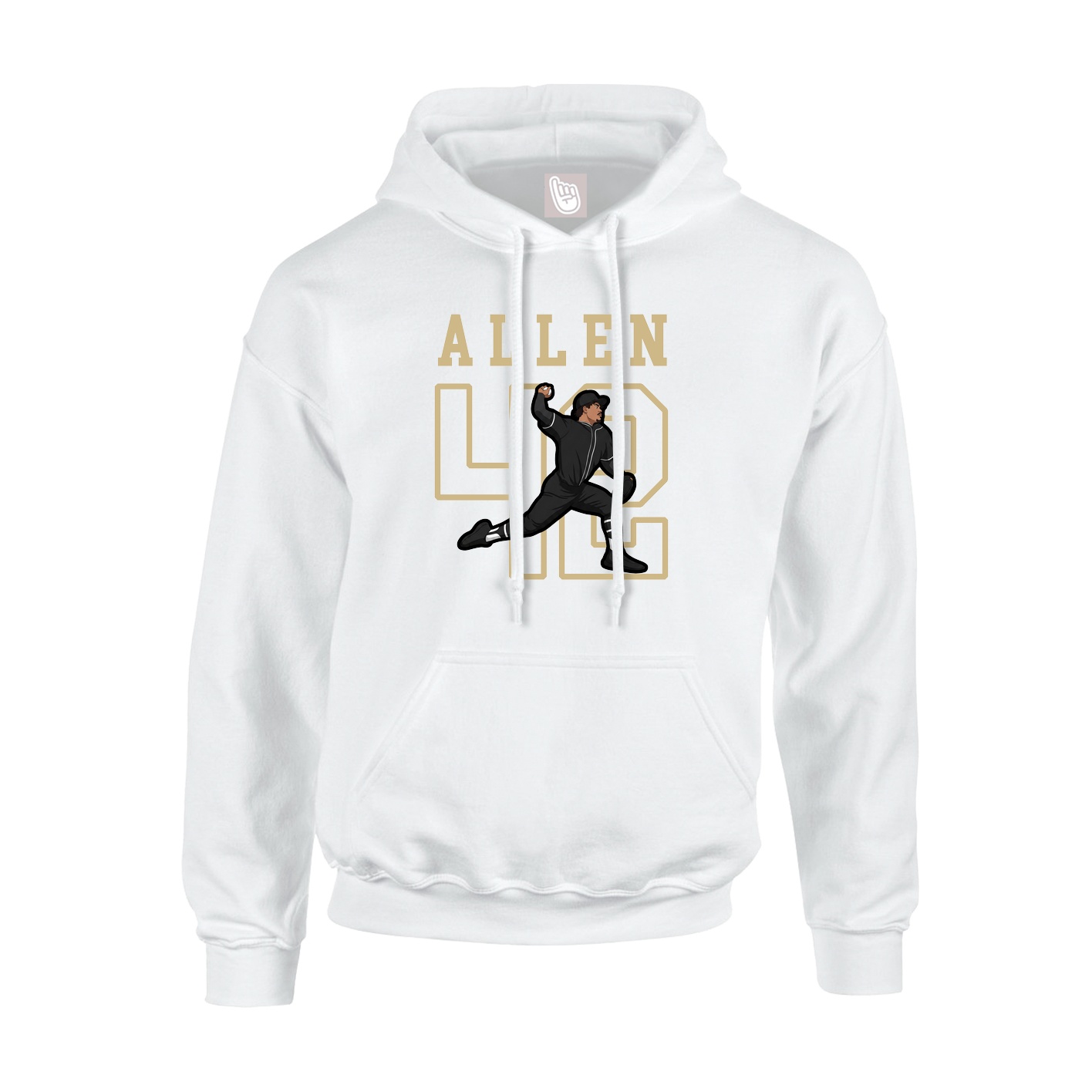 Youth Hoodie — Shirsey in White