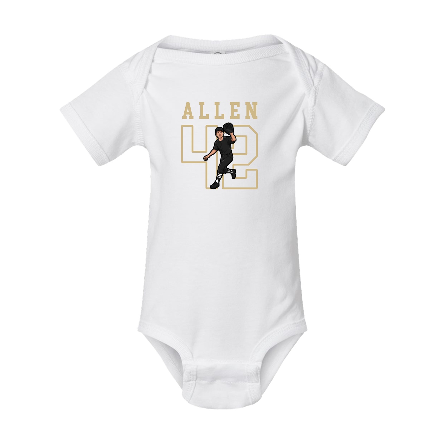 Baby Onesie — Shirsey in White