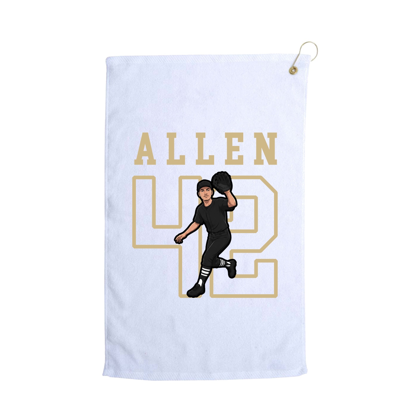 Golf Towel — Shirsey in White