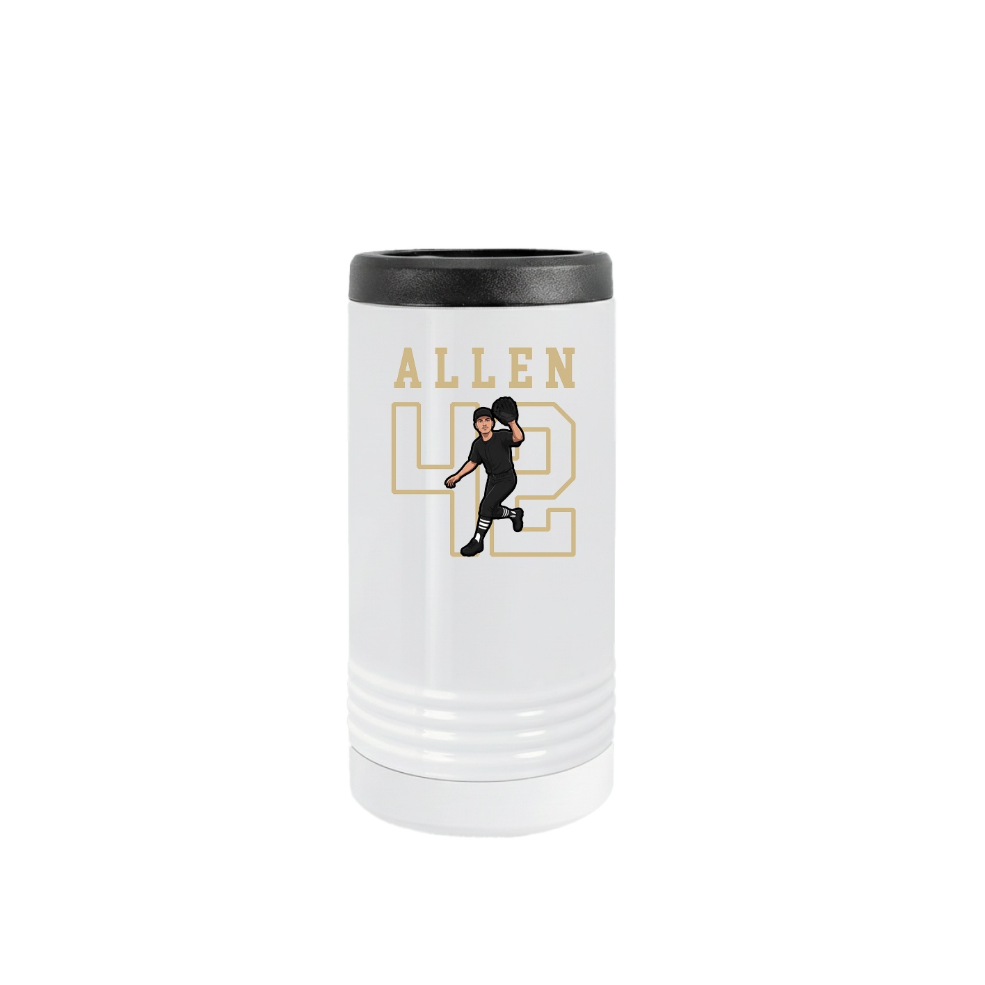 Slim Beverage Holder — Shirsey in White