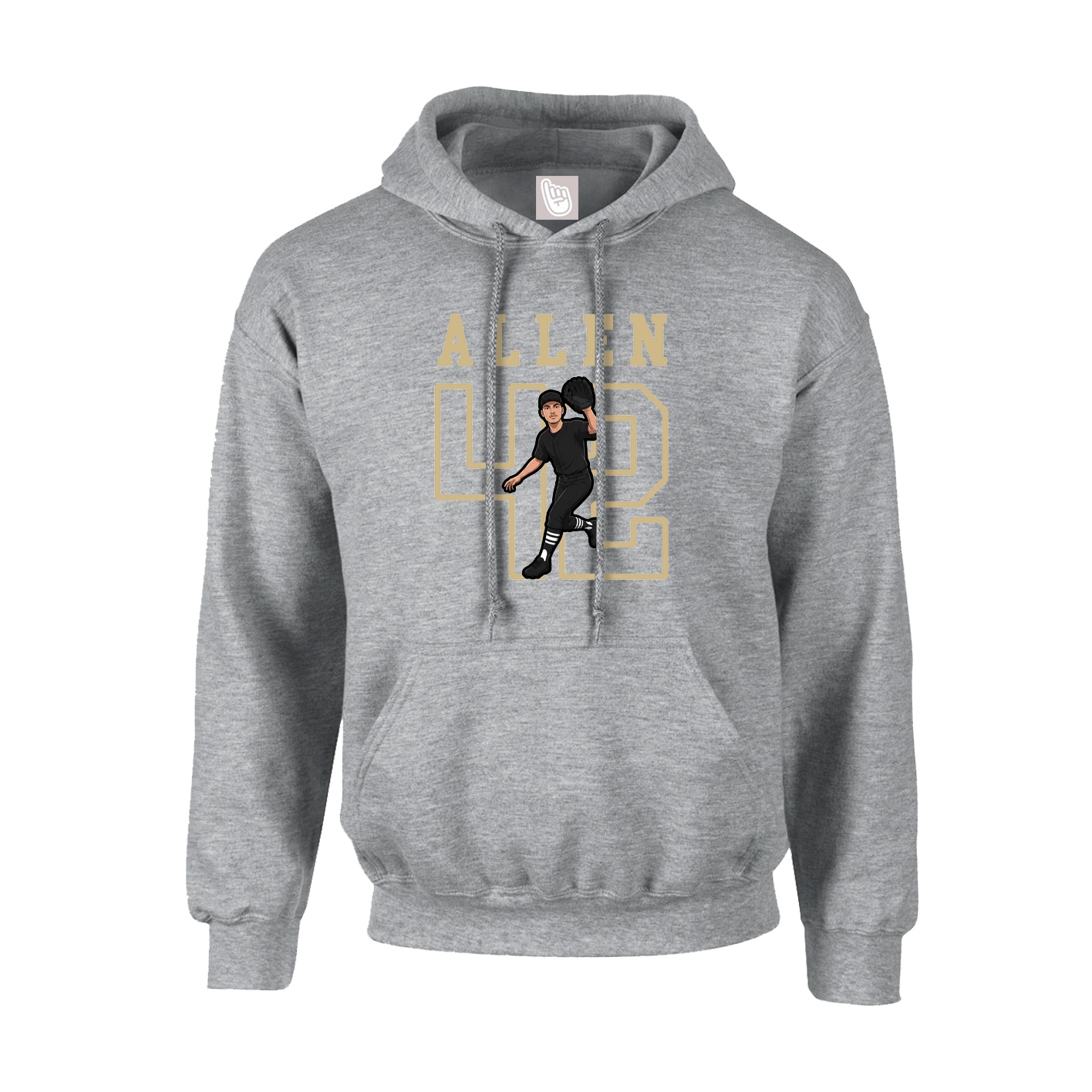 Youth Hoodie — Shirsey in Grey