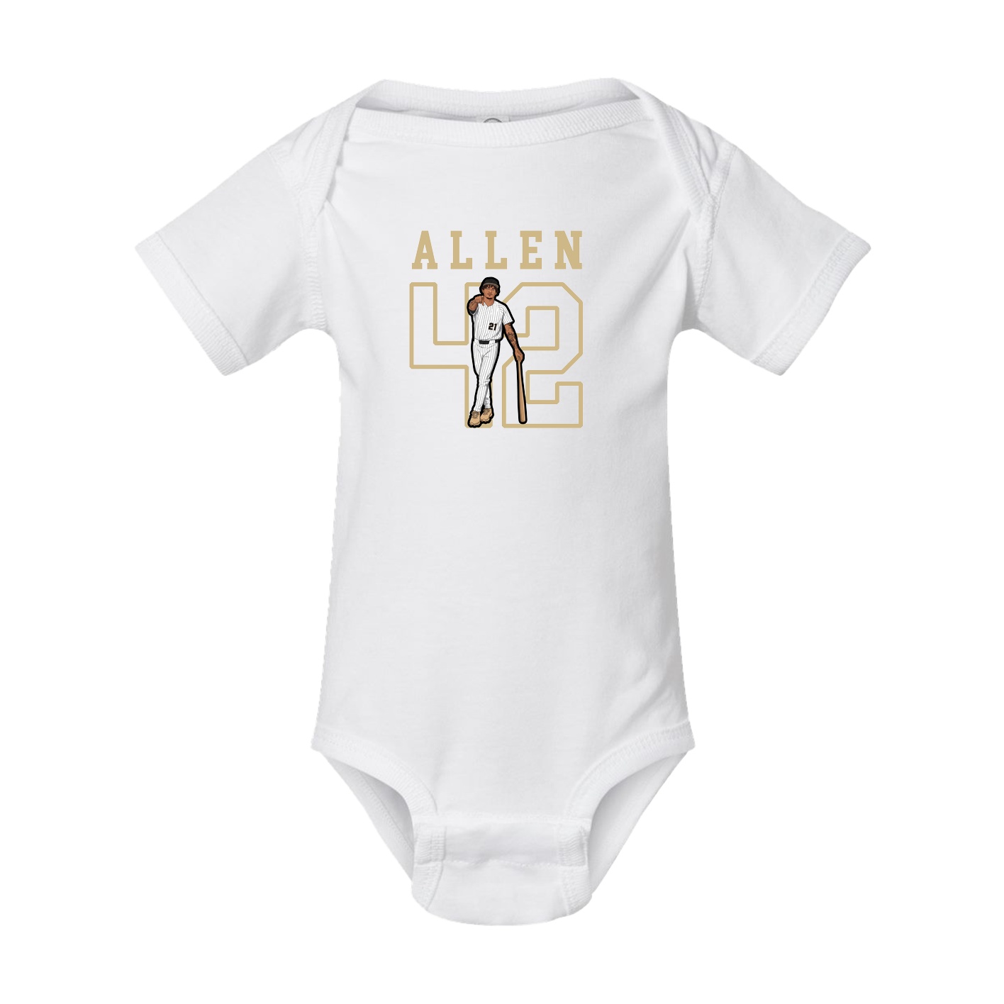 Baby Onesie — Shirsey in White