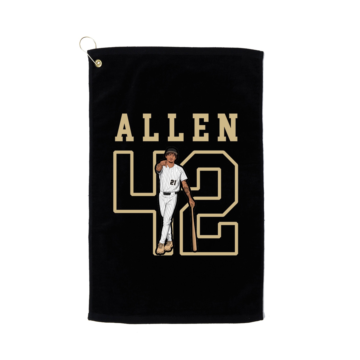 Golf Towel — Shirsey in Black
