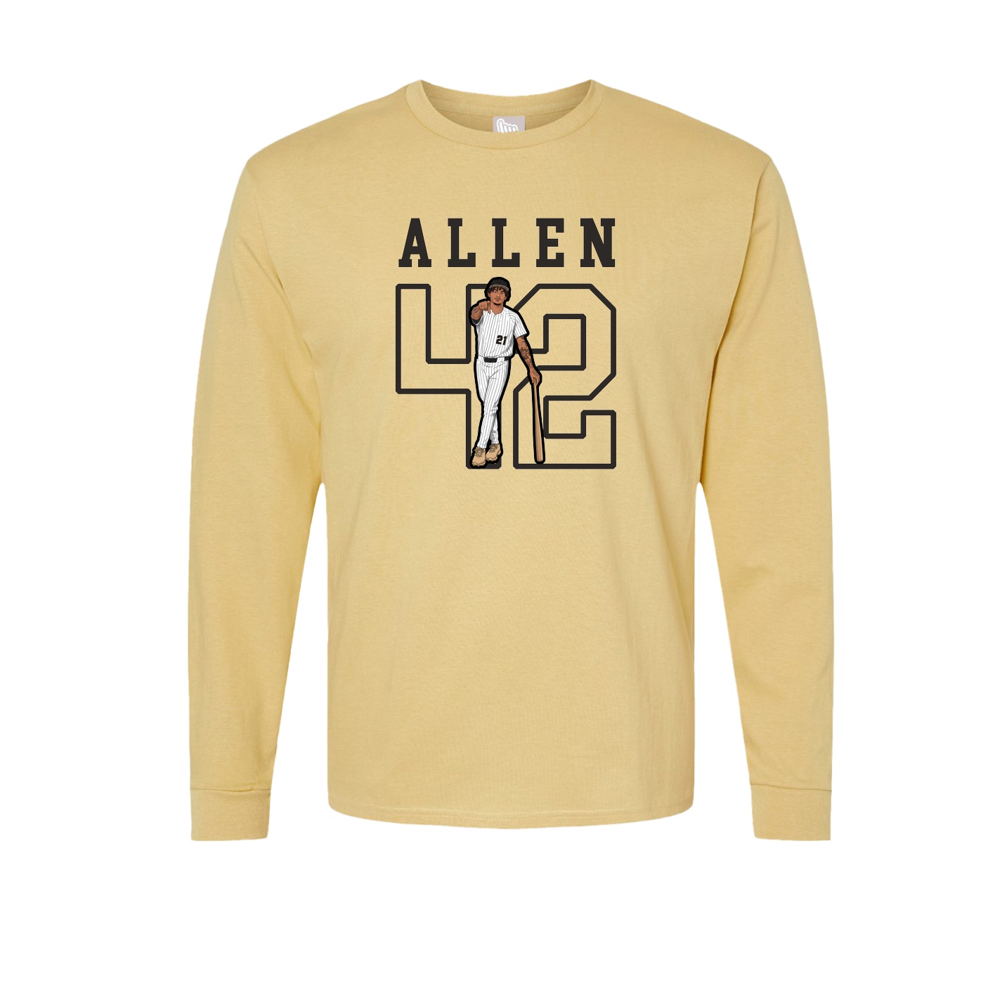 Long Sleeve Tee — Shirsey in Vegas Gold