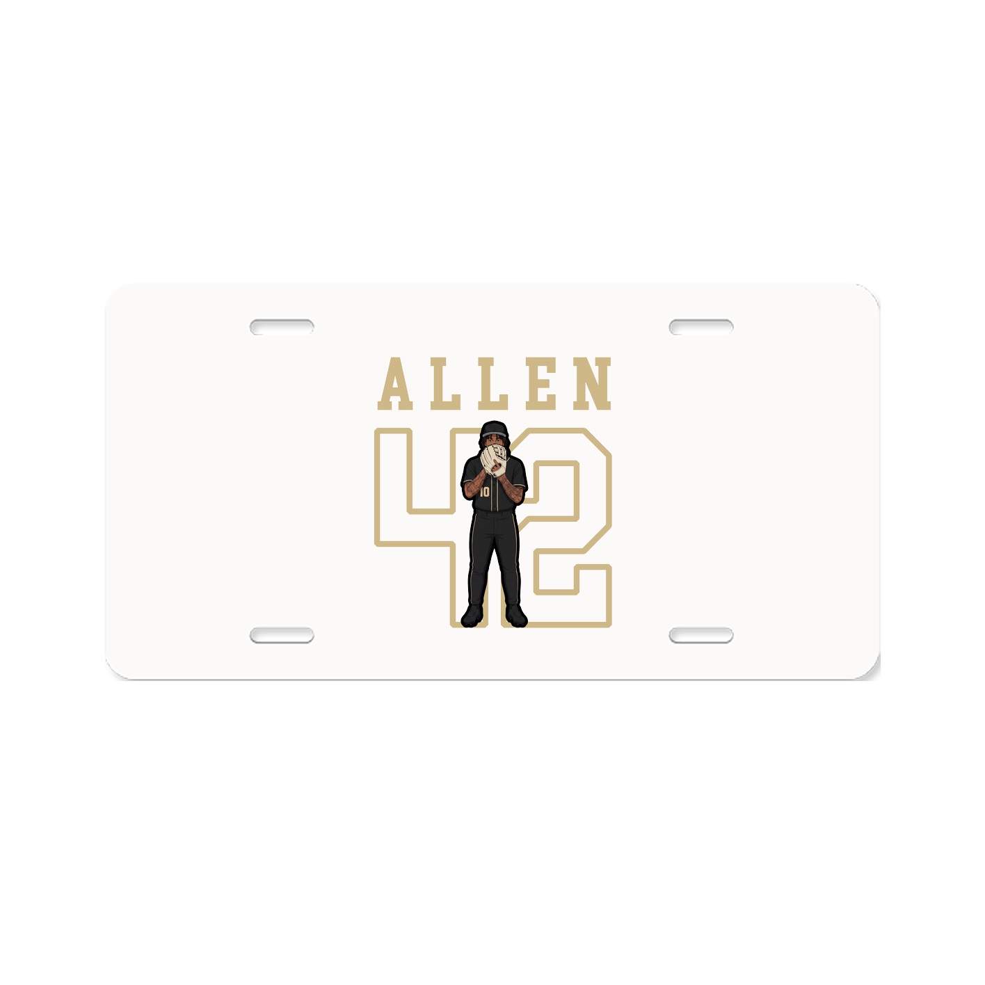 License Plate — Shirsey in Classic