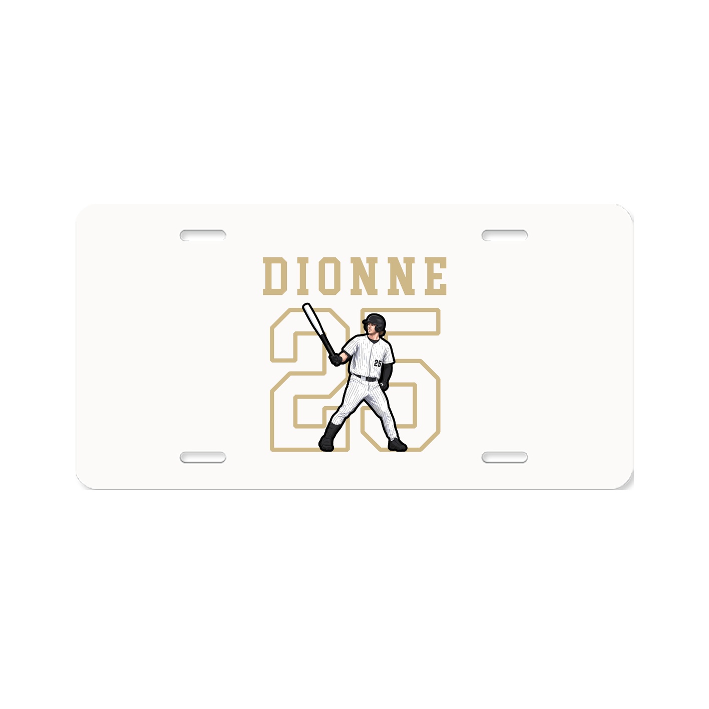 License Plate — Shirsey in Classic