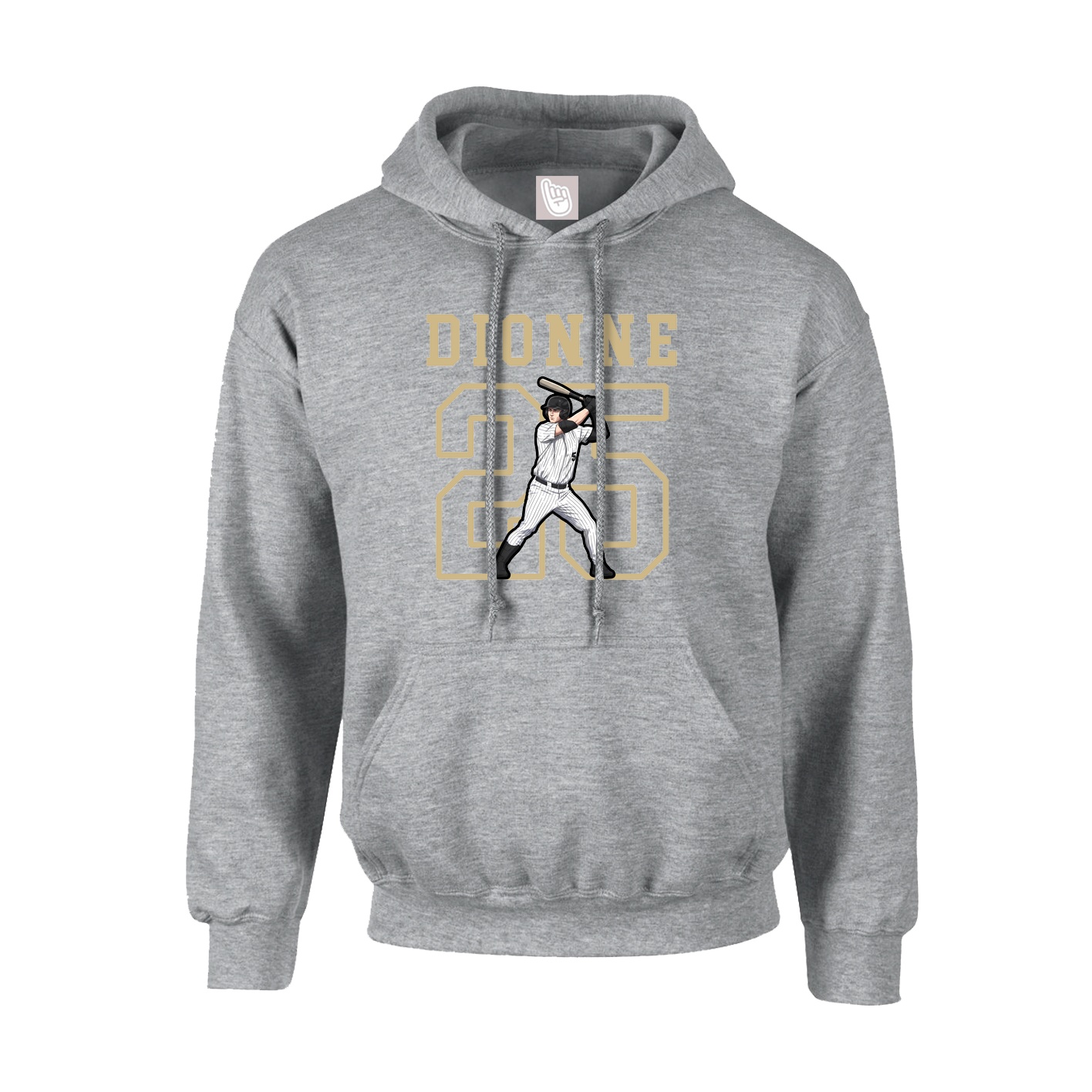Hoodie — Shirsey in Grey
