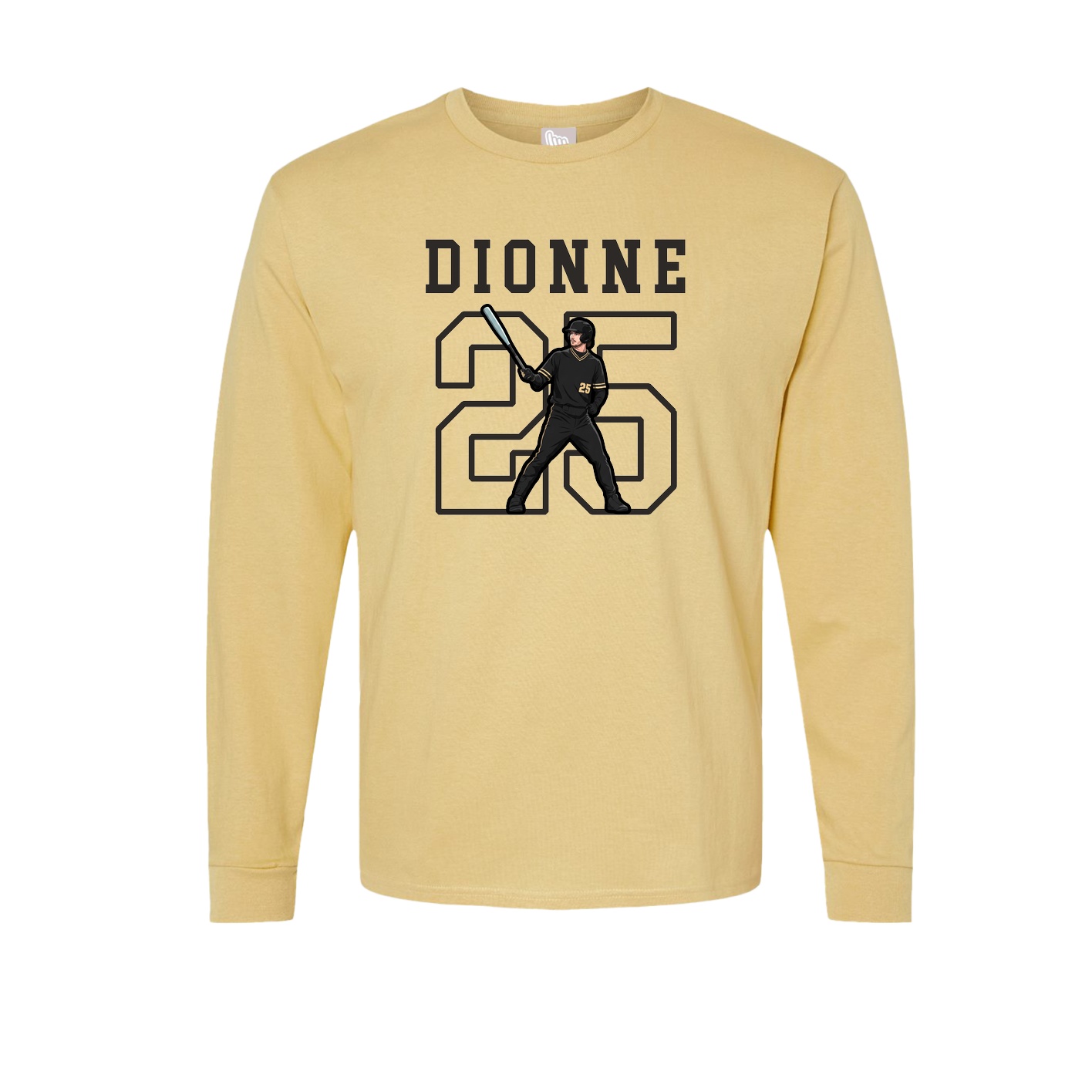 Long Sleeve Tee — Shirsey in Vegas Gold