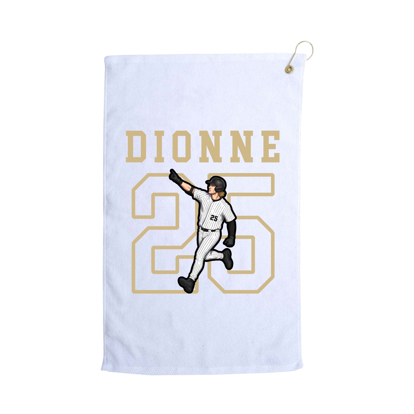 Golf Towel — Shirsey in White
