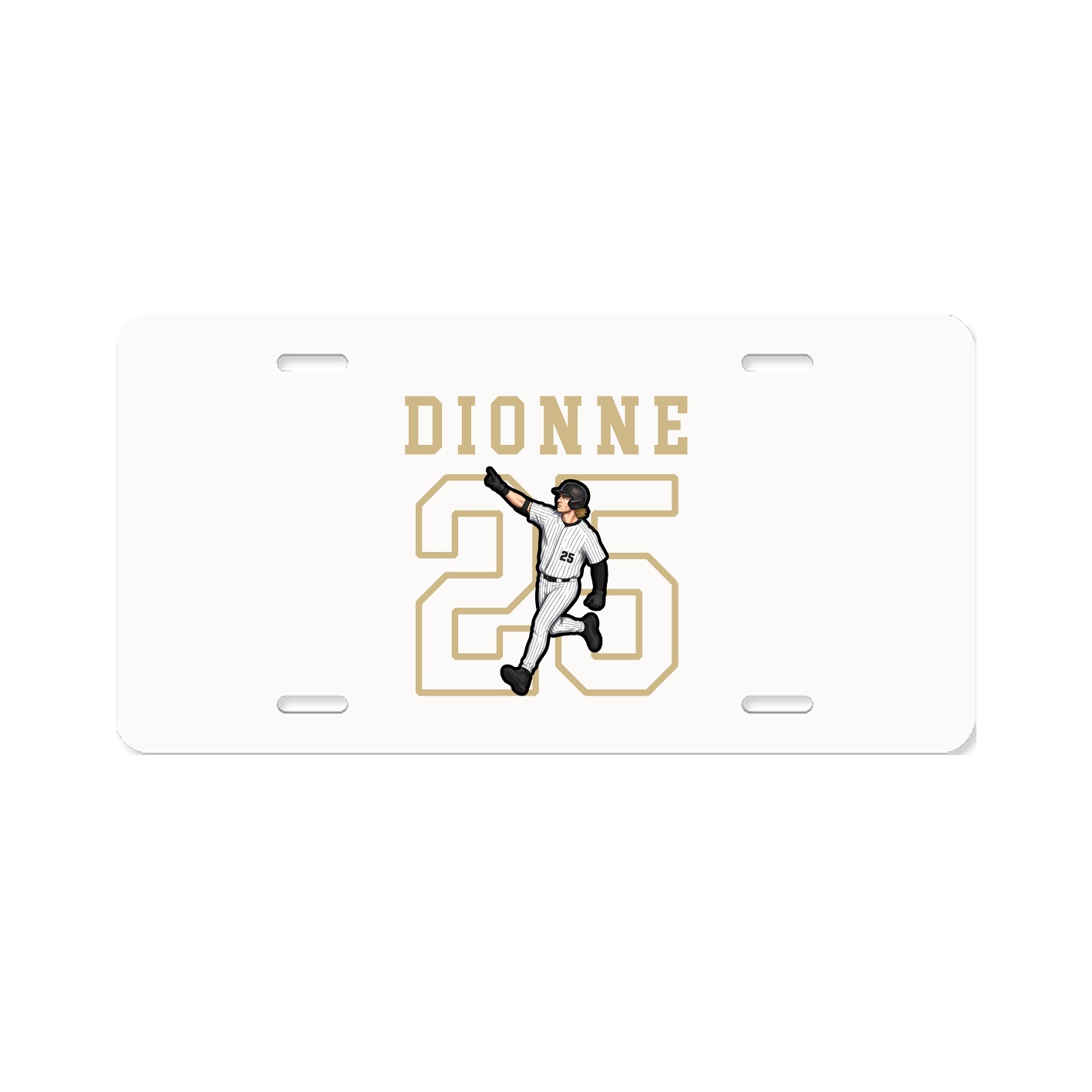 License Plate — Shirsey in Classic