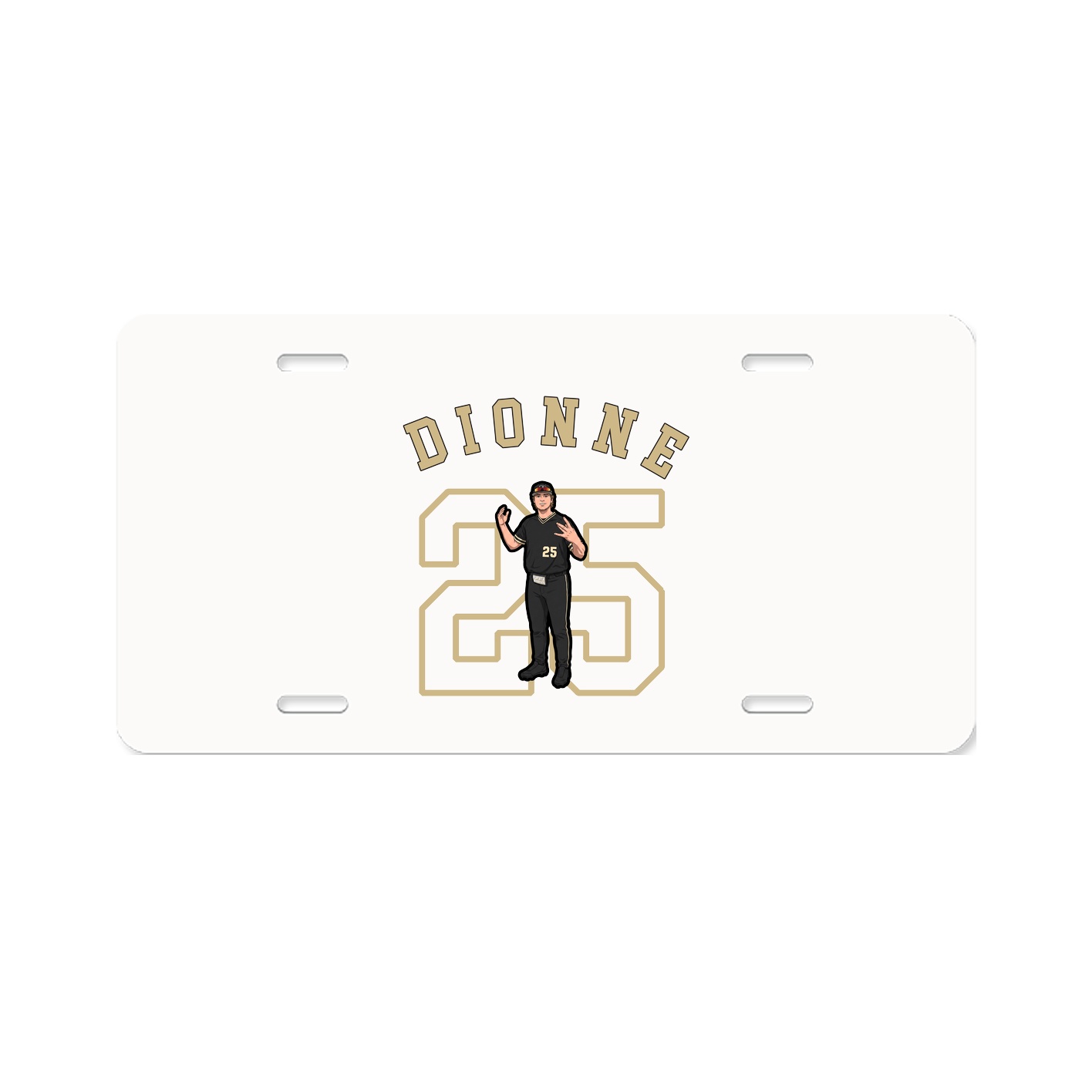 License Plate — Shirsey Arch in Classic