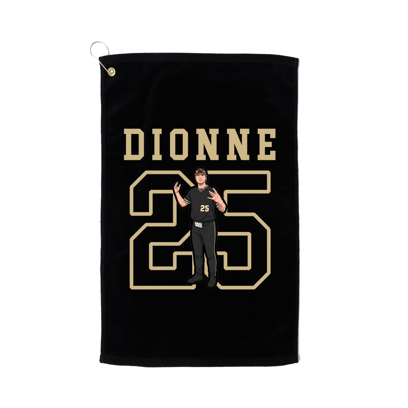 Golf Towel — Shirsey in Black