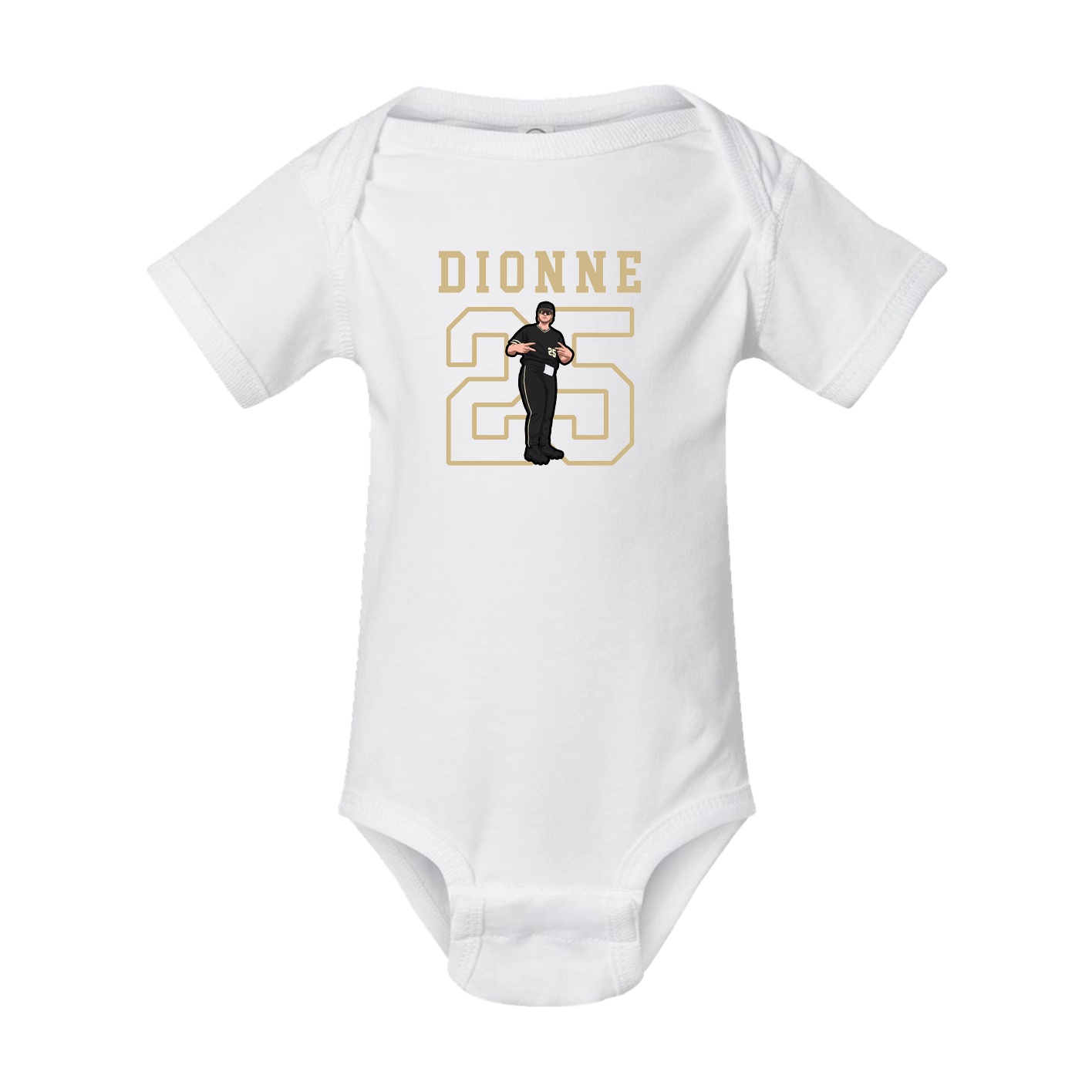 Baby Onesie — Shirsey in White