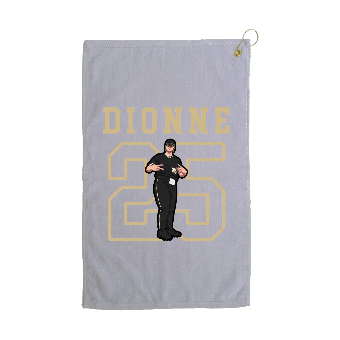 Golf Towel — Shirsey in Grey
