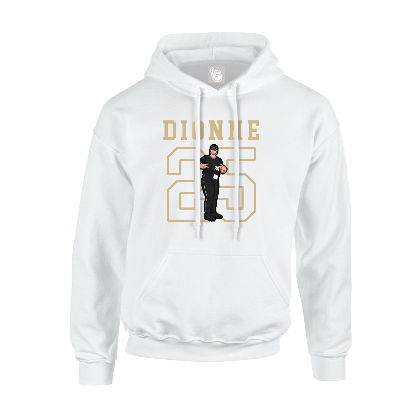 Youth Hoodie — Shirsey in White
