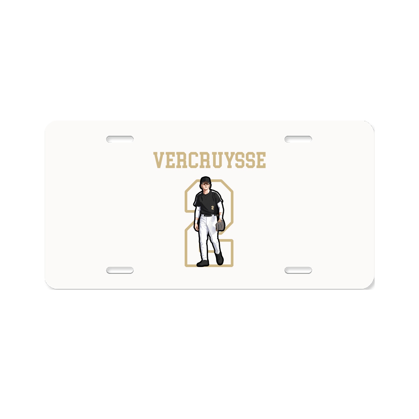 License Plate — Shirsey in Classic