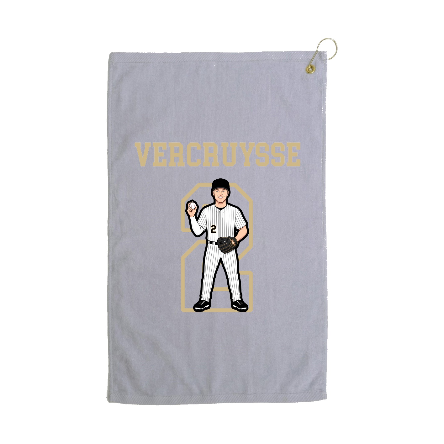 Golf Towel — Shirsey in Grey