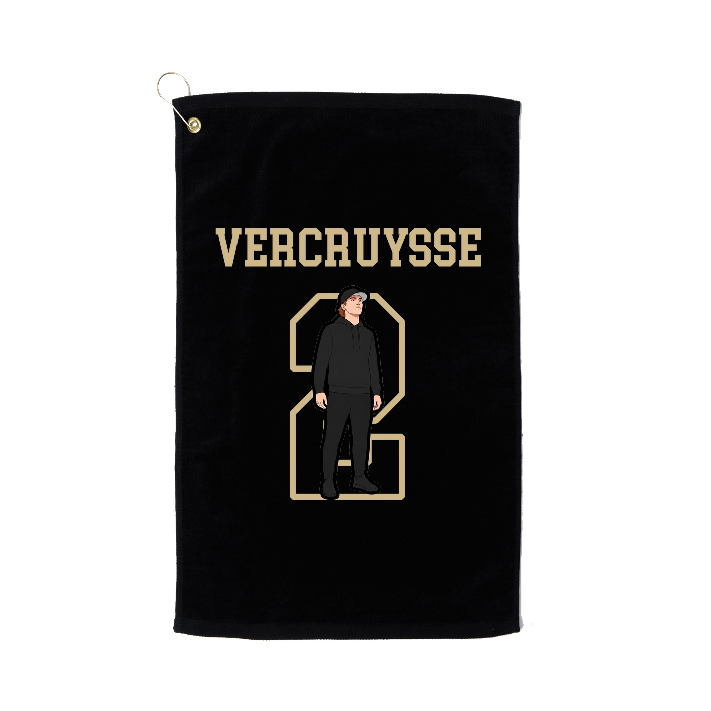Golf Towel — Shirsey in Black
