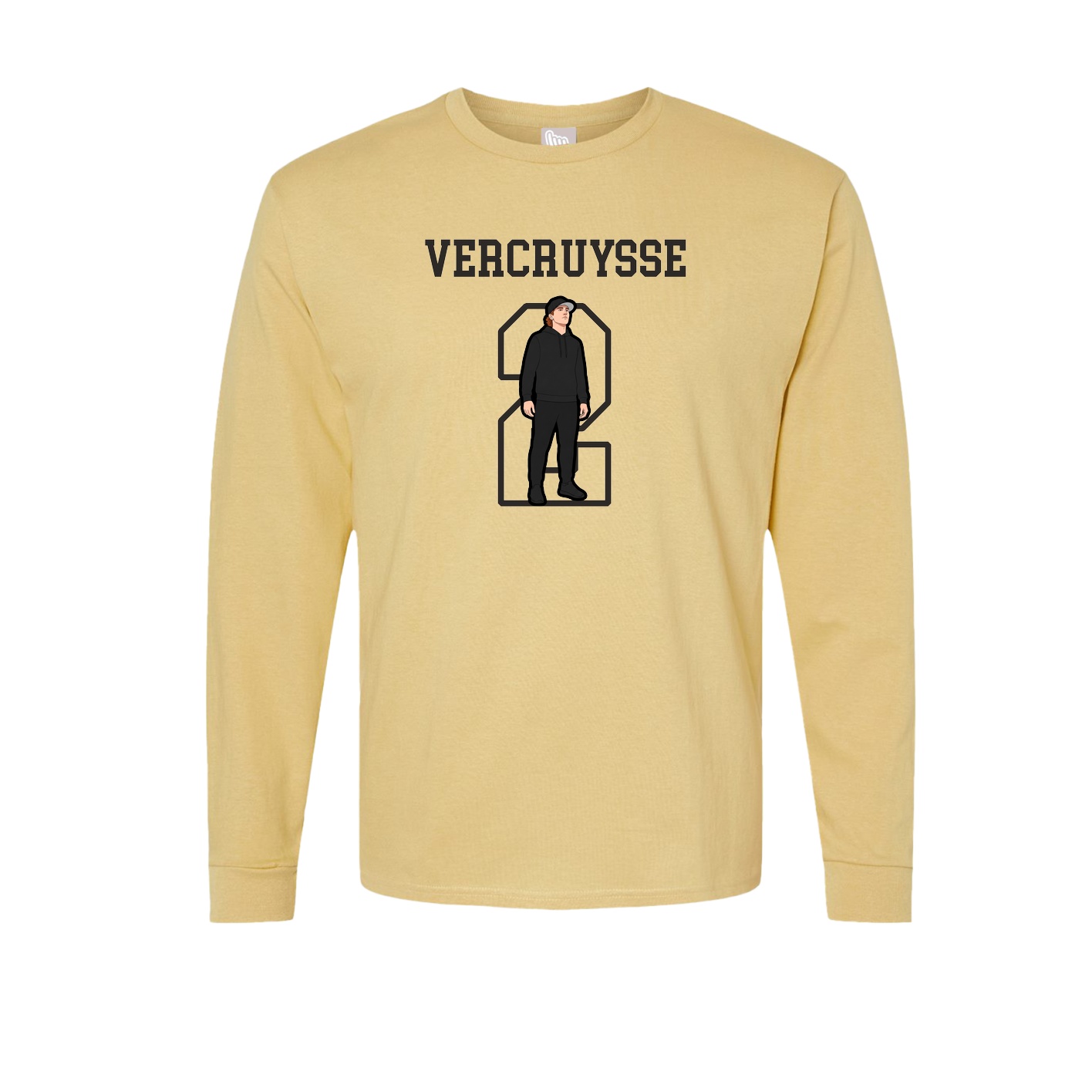 Long Sleeve Tee — Shirsey in Vegas Gold