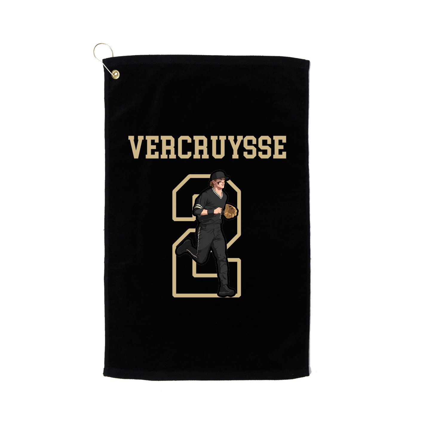 Golf Towel — Shirsey in Black