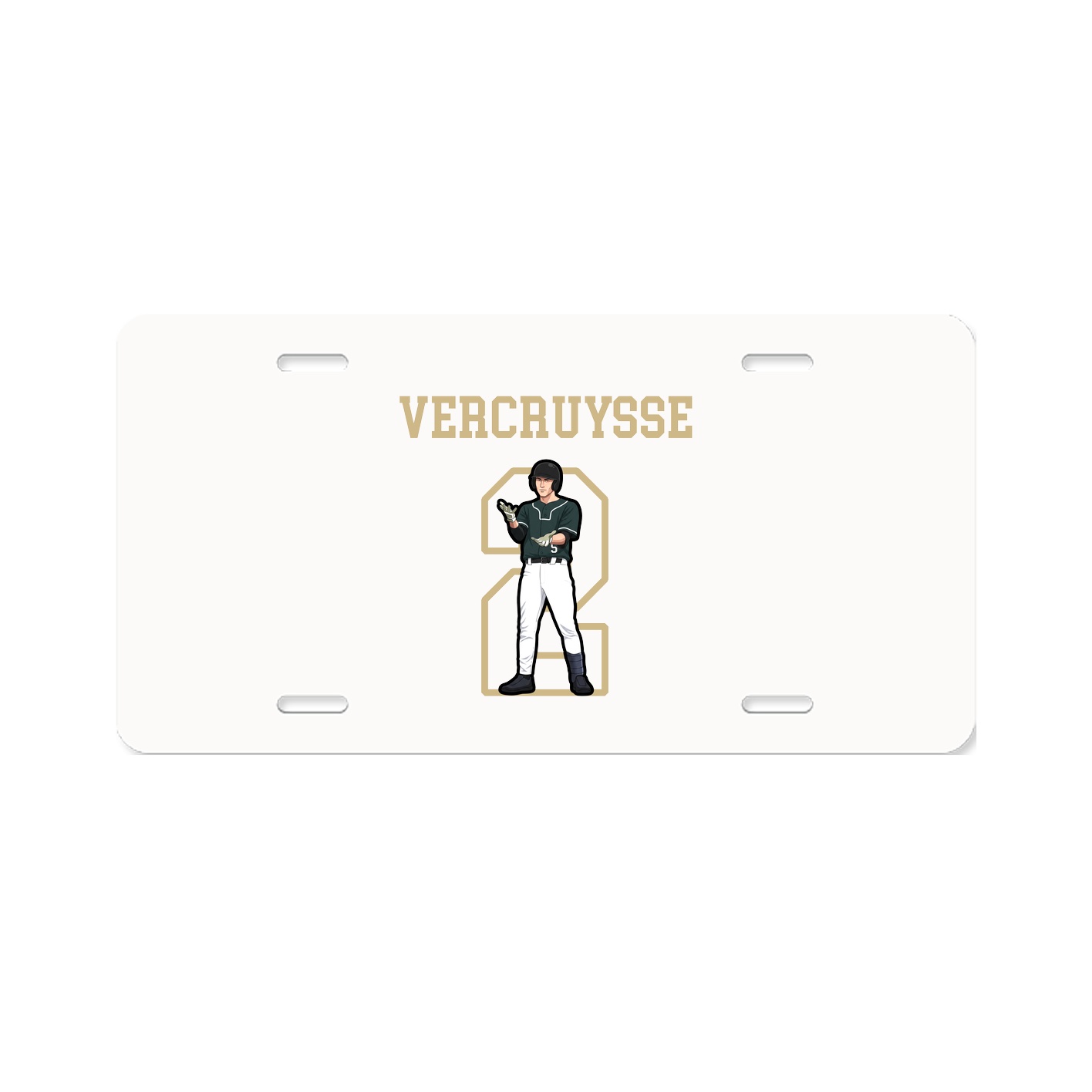 License Plate — Shirsey in Classic