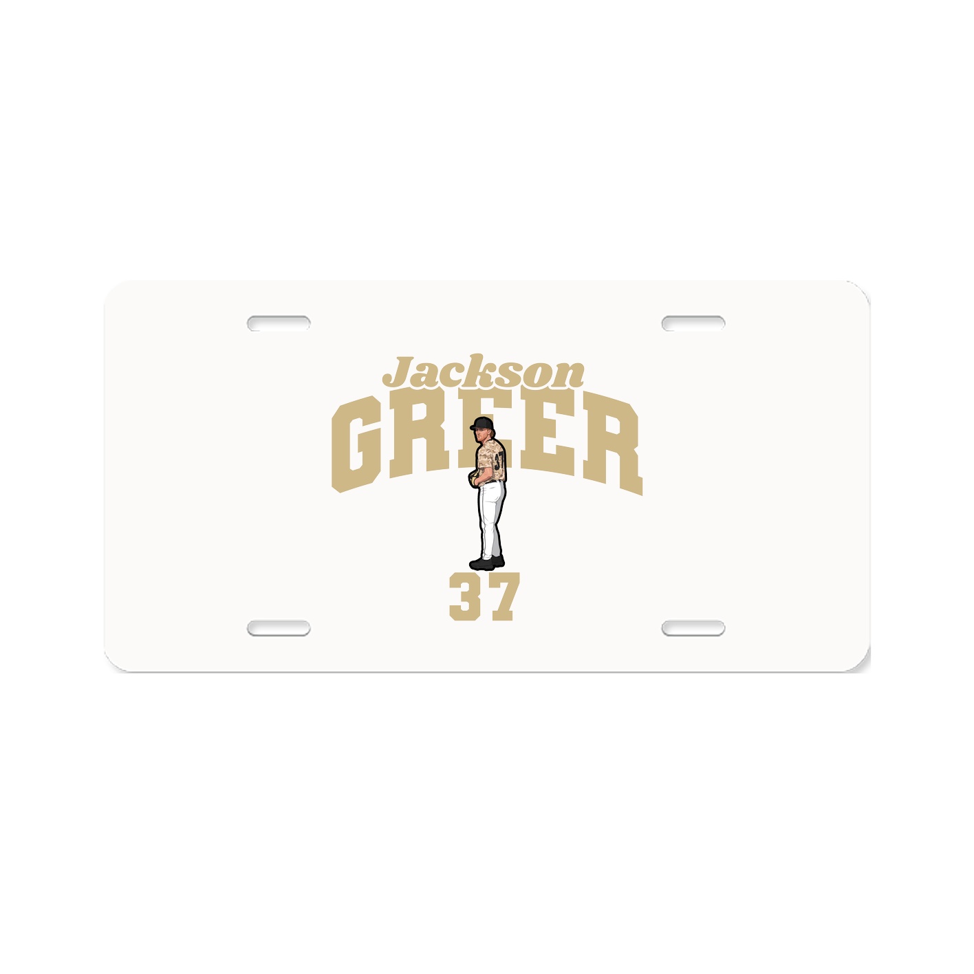 License Plate — Signature Arch in Classic