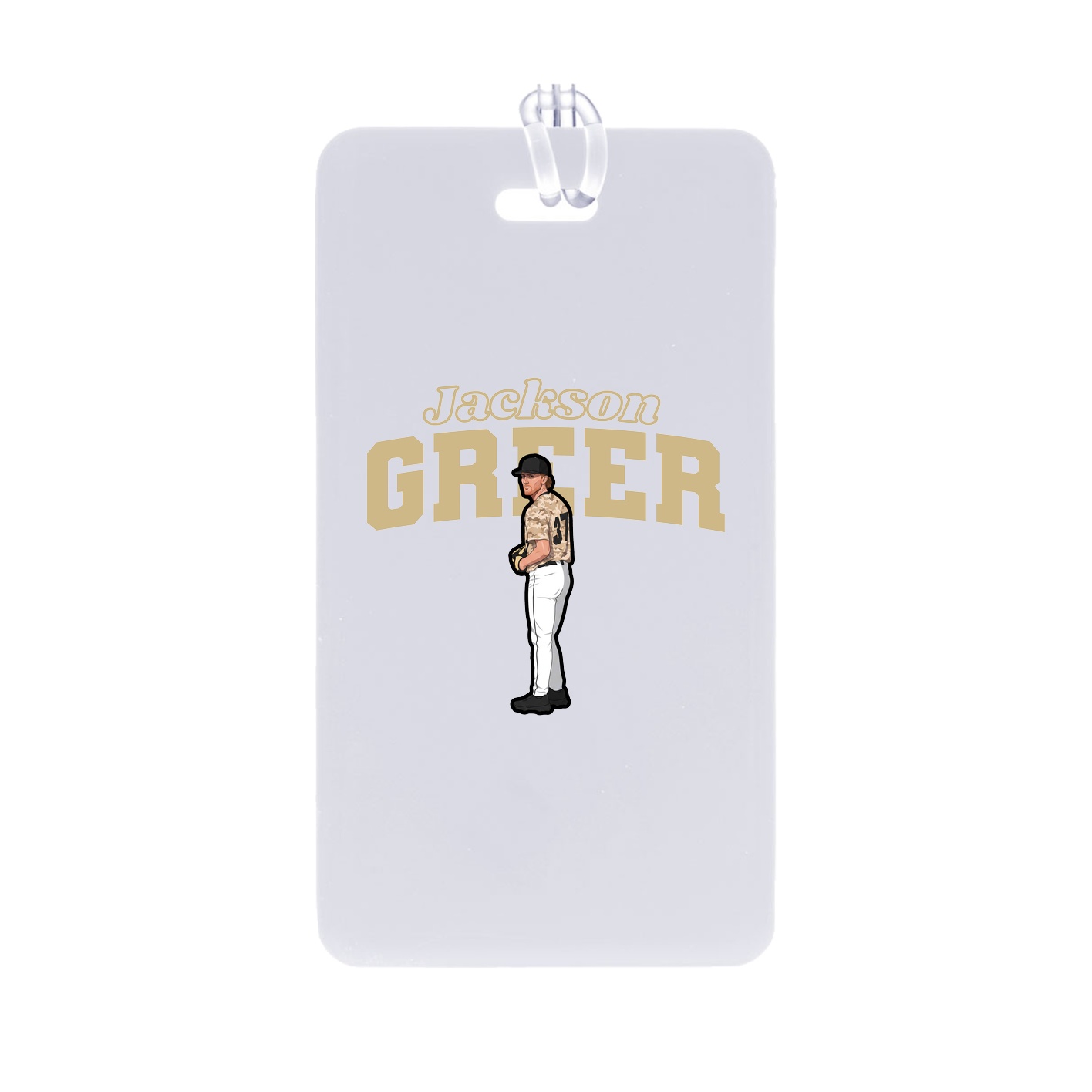 Bag Tag — Name Arch in Classic