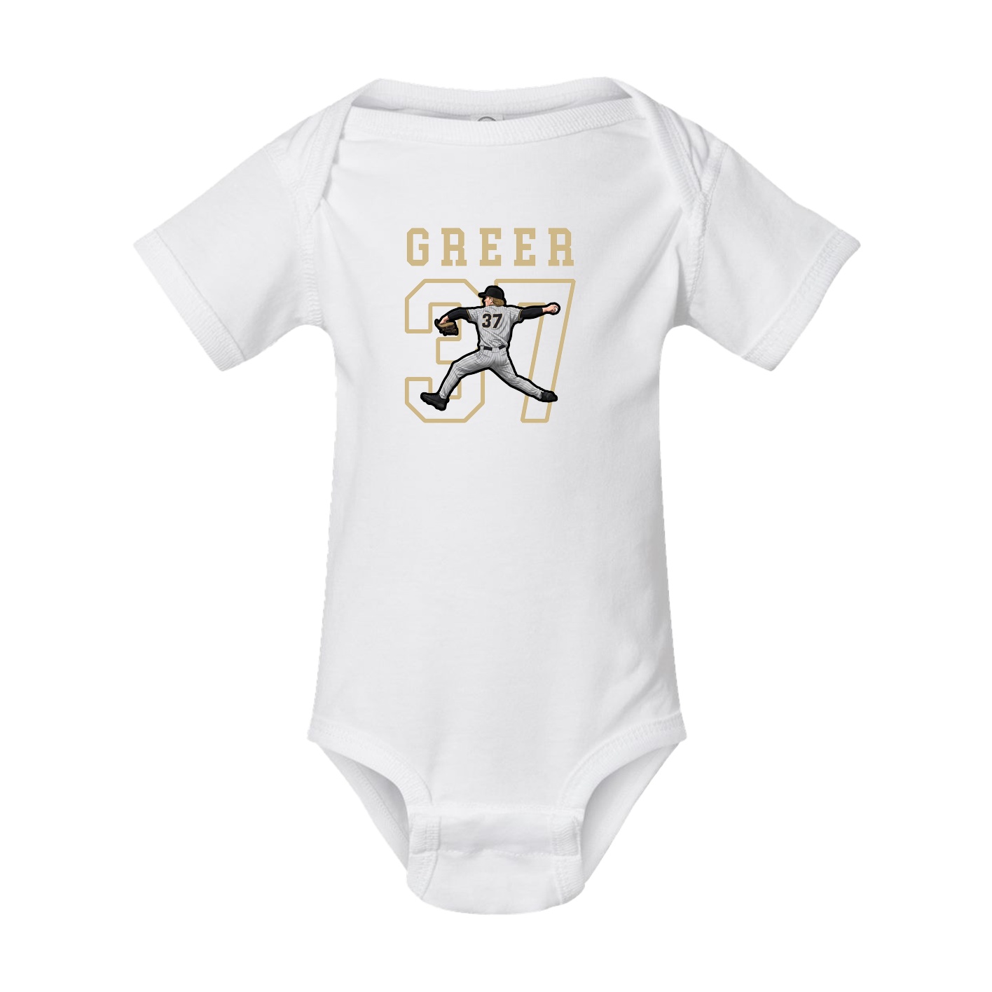 Baby Onesie — Shirsey in White