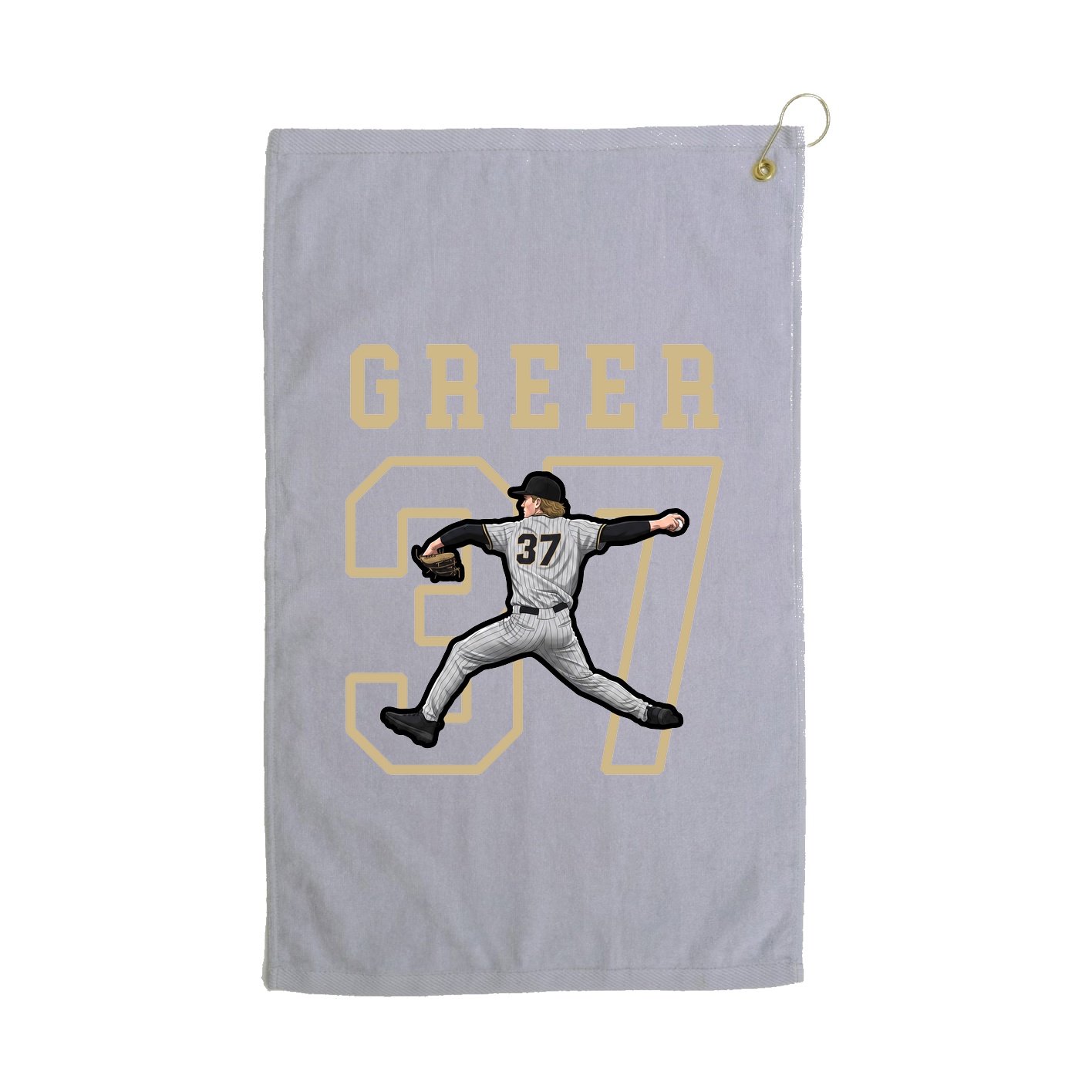 Golf Towel — Shirsey in Grey