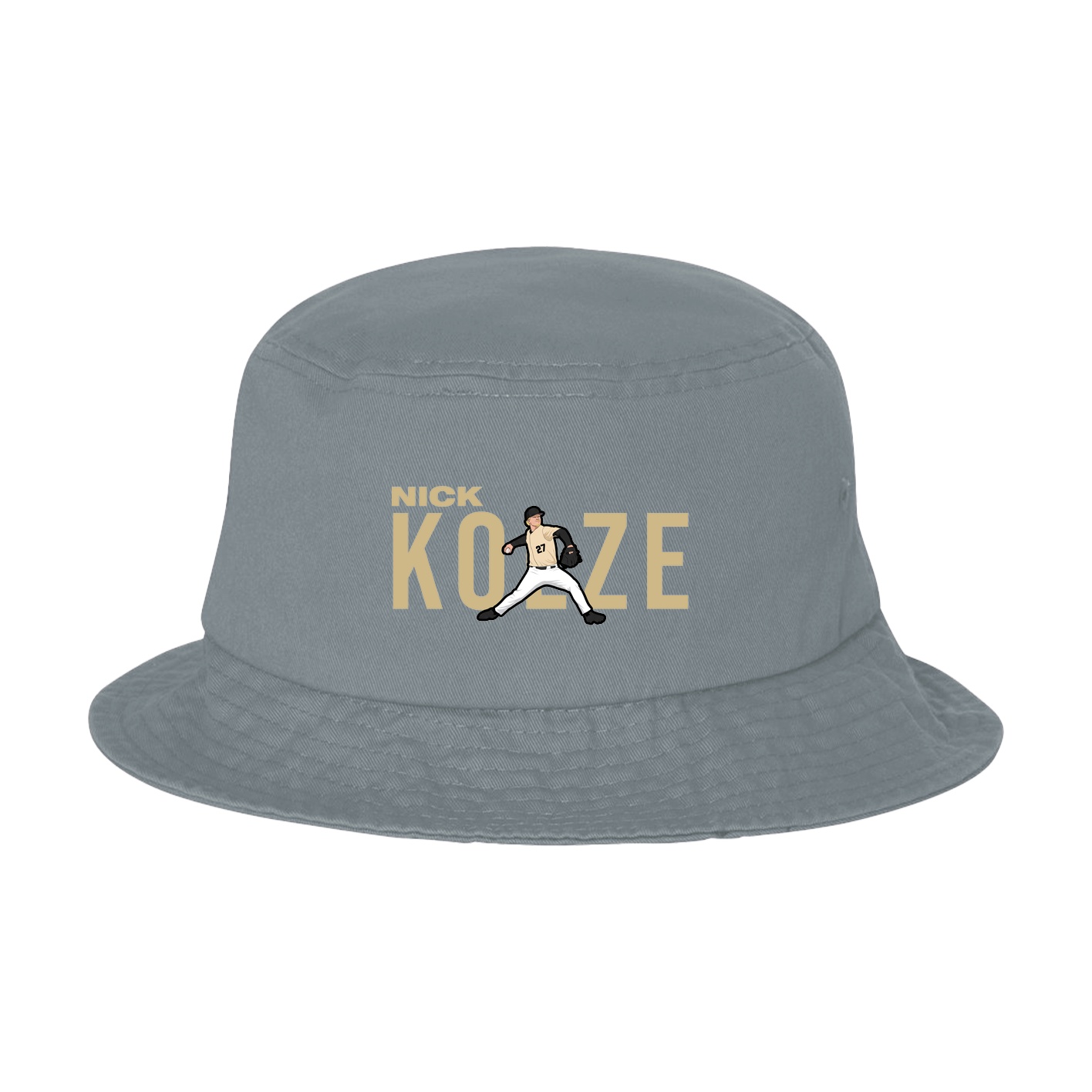 Bucket Cap — Player Name in Grey