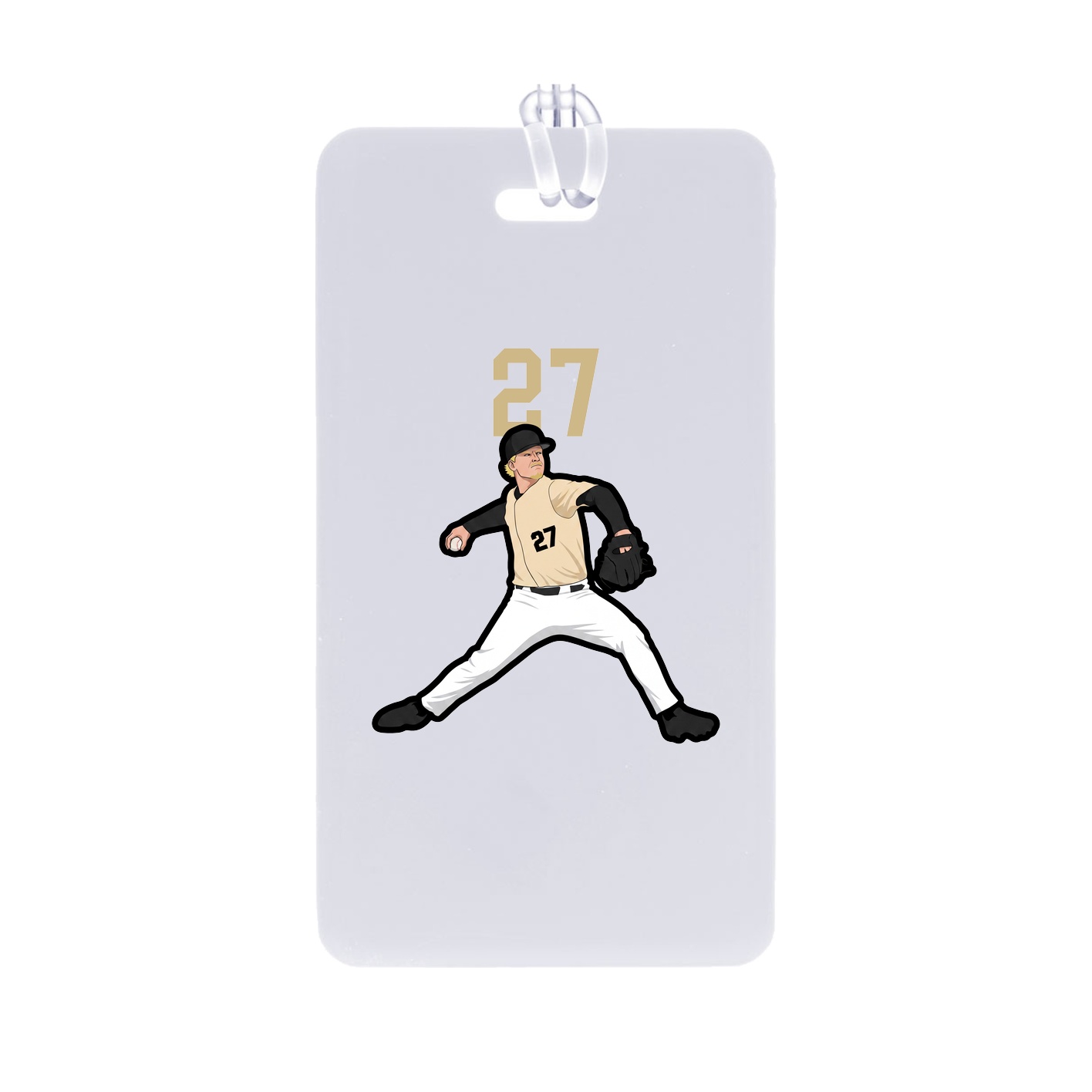 Bag Tag — Number Top in Classic