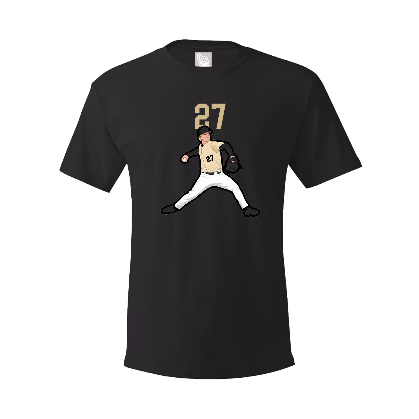 Tee — Number Top in Black