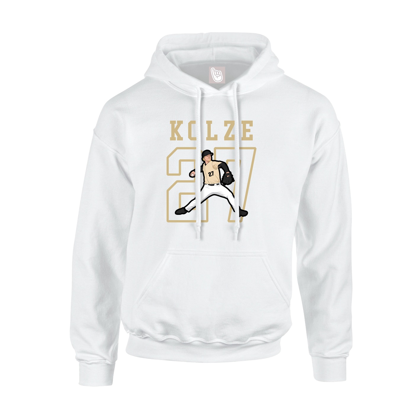 Youth Hoodie — Shirsey in White