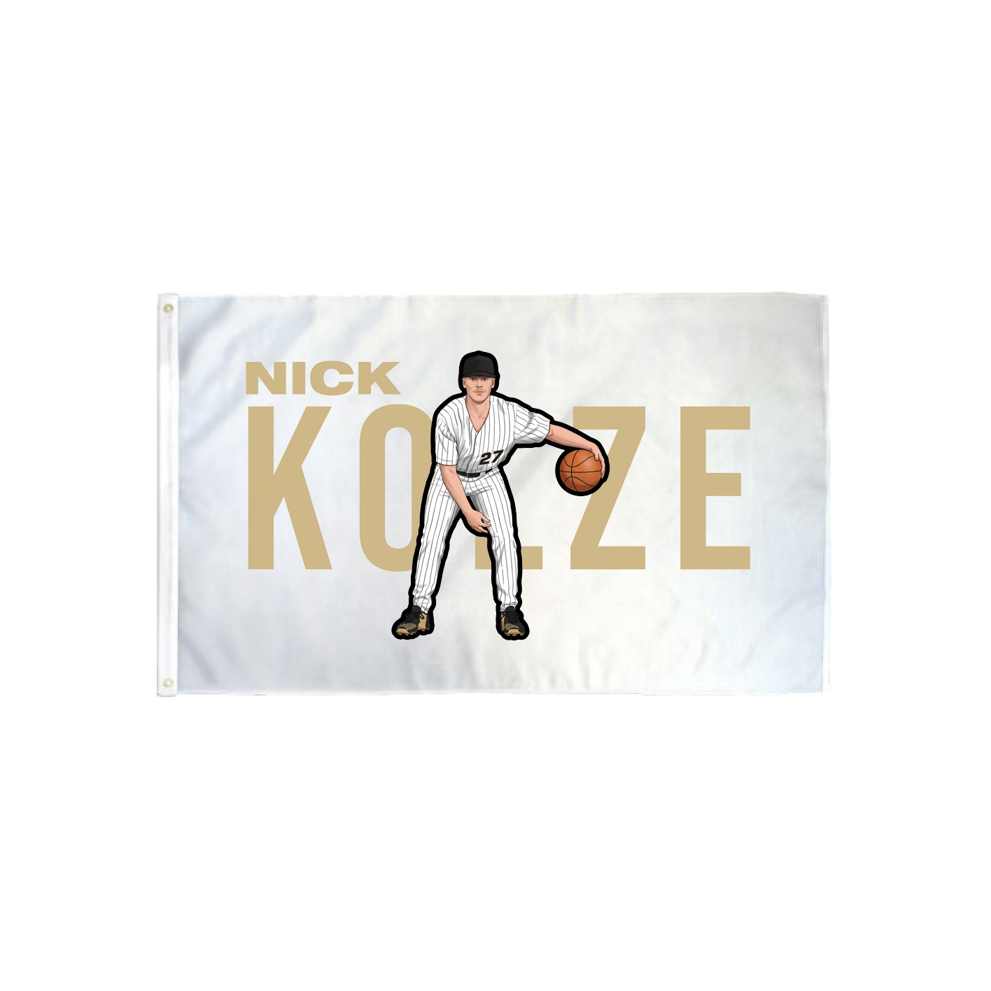 3x5 Flag — Player Name in Classic