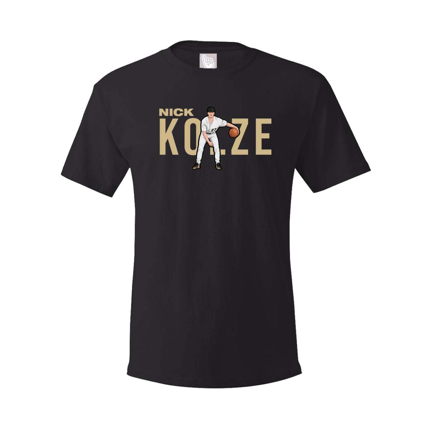 Tee — Player Name in Black
